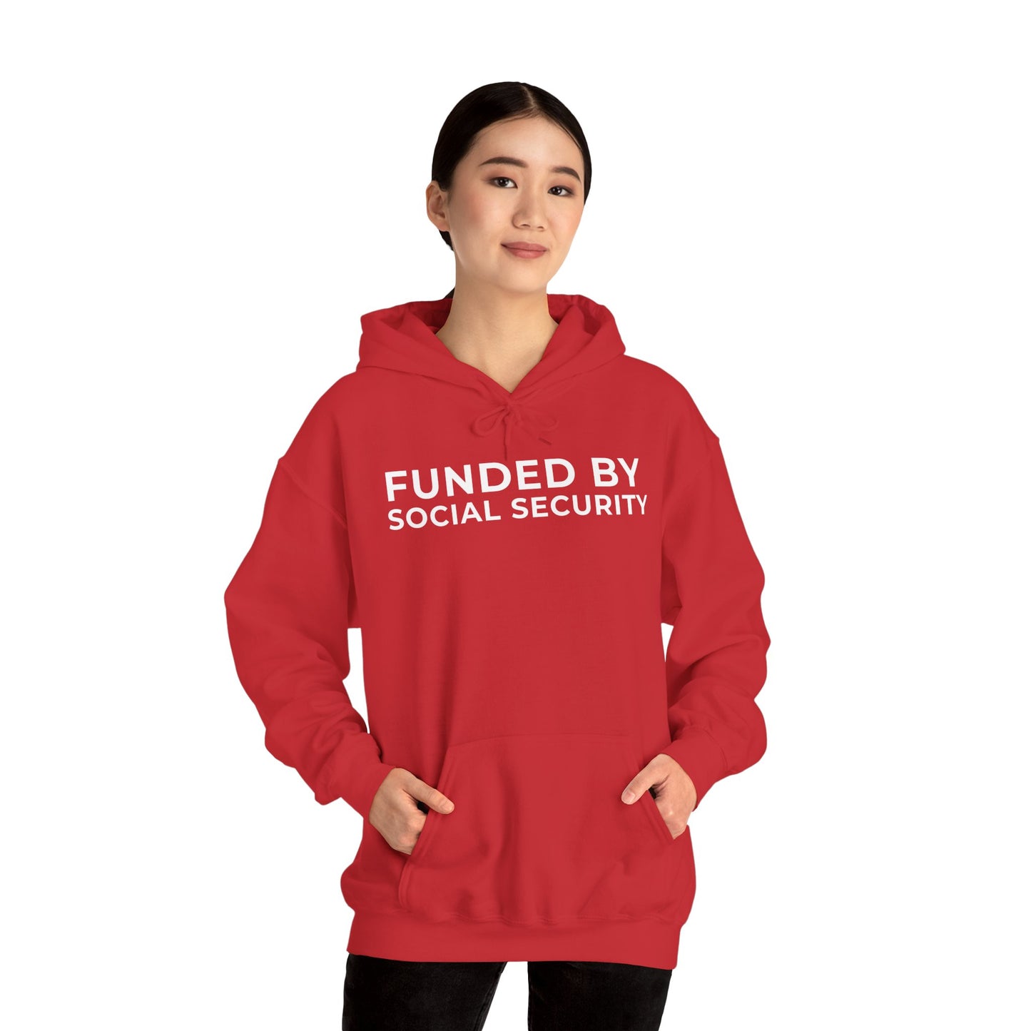 Funded by Social Security Unisex Hoodie