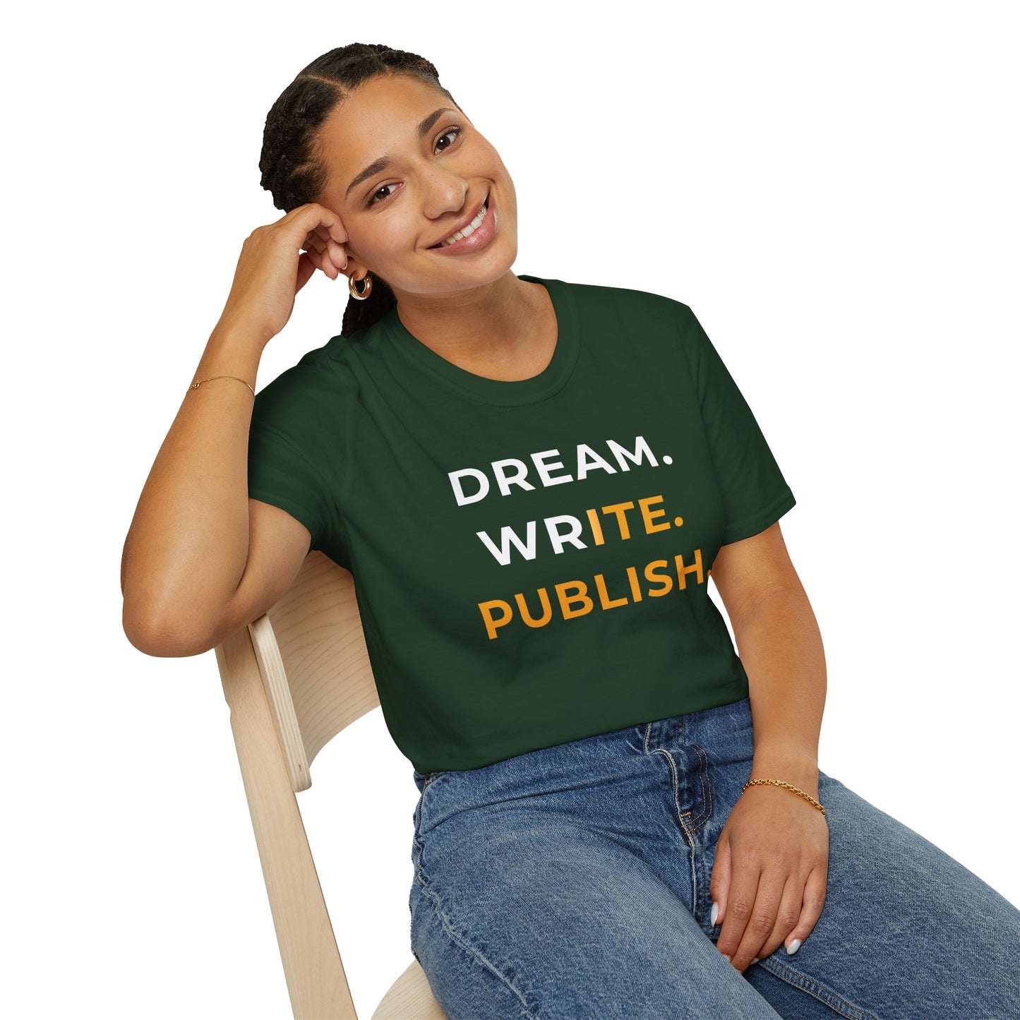 Dream Write Publish Unisex T-Shirt