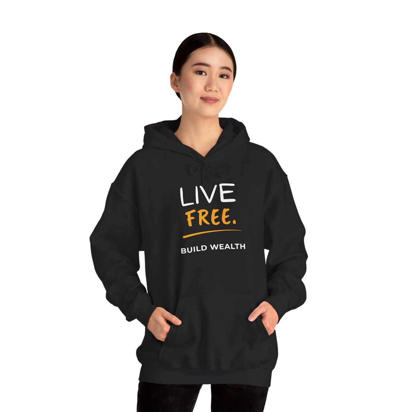 Live Free Build Wealth Unisex Hoodie