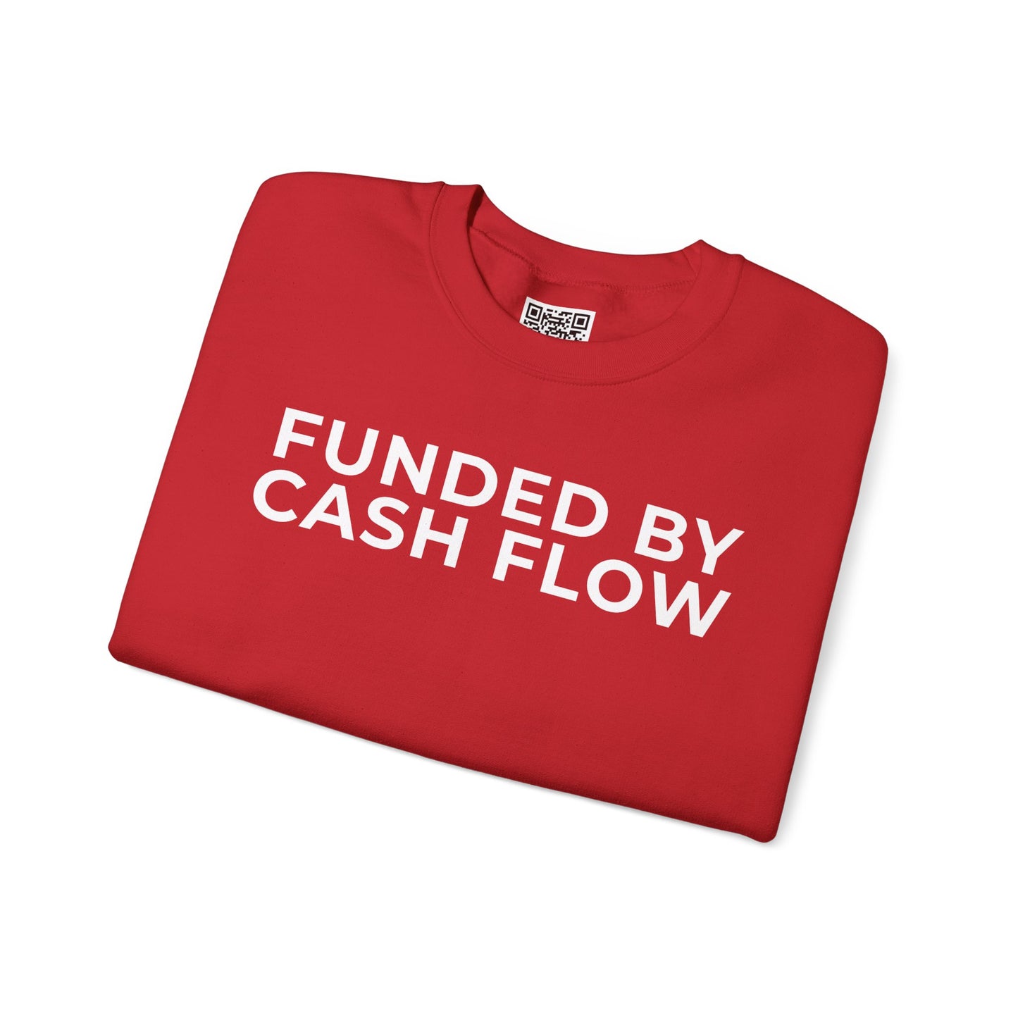 Funded by Cash Flow Unisex Crewneck Sweatshirt