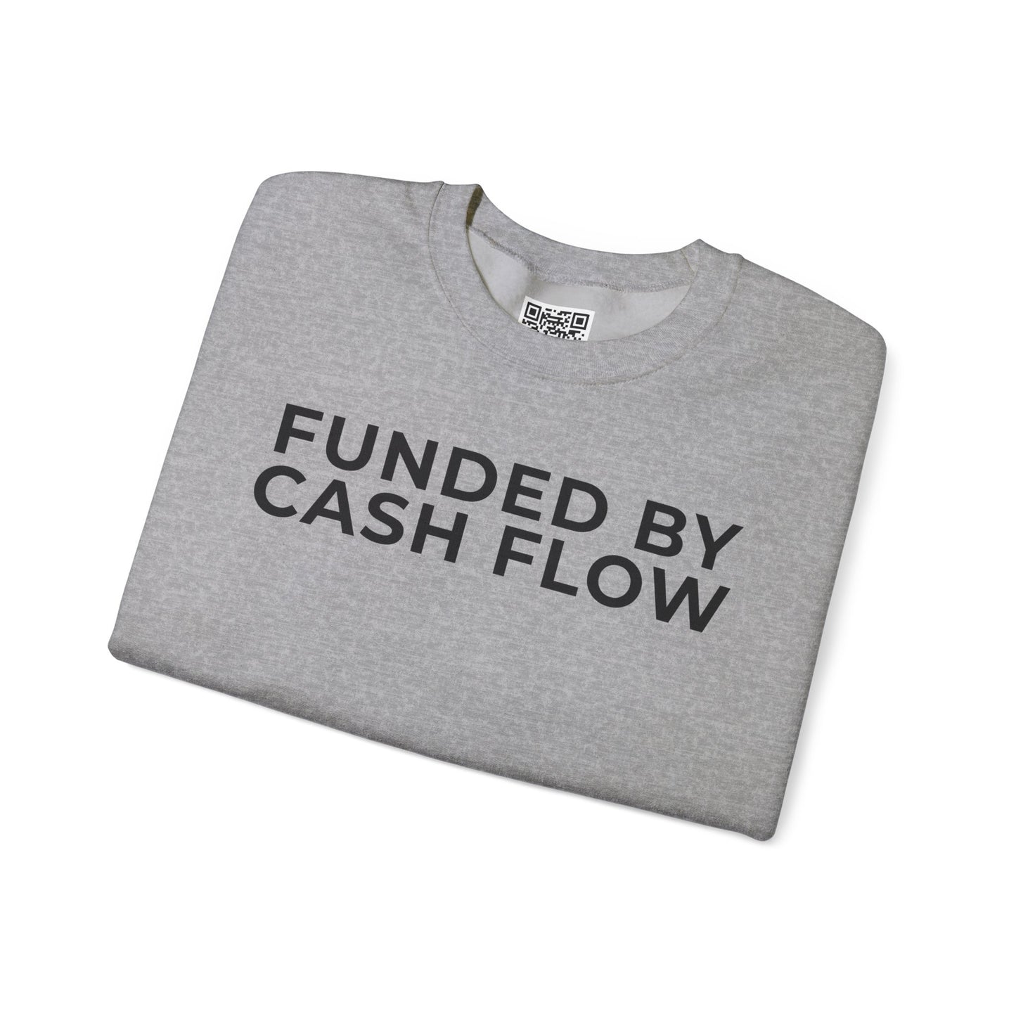 Funded by Cash Flow Unisex Crewneck Sweatshirt