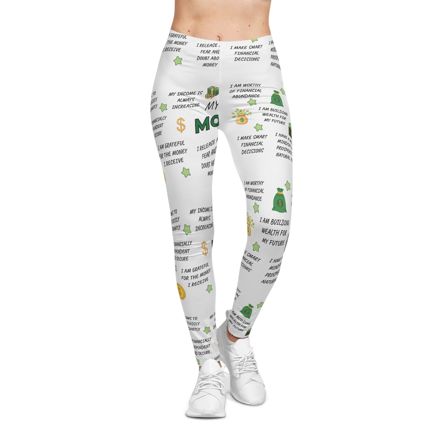 Money Affirmations Leggings Women's