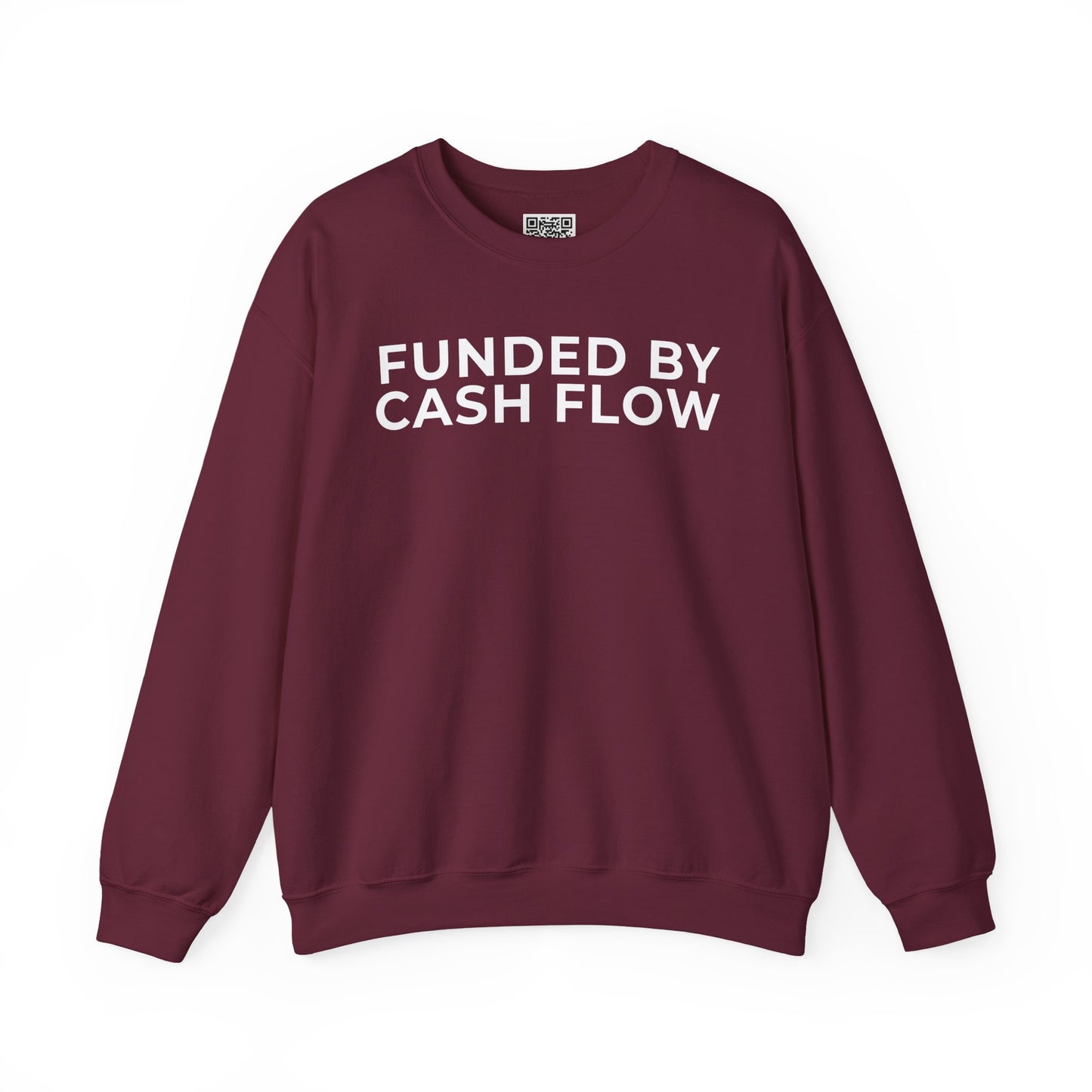 Funded by Cash Flow Unisex Crewneck Sweatshirt