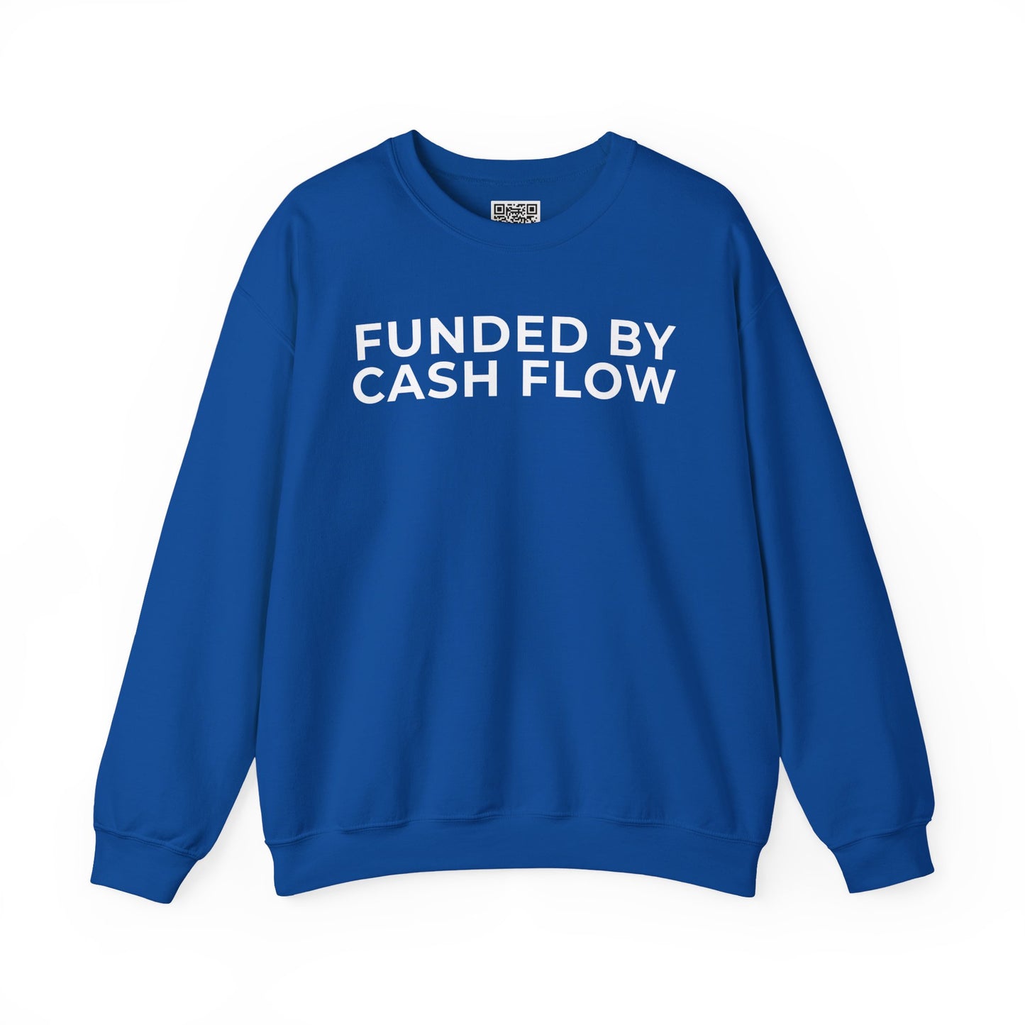 Funded by Cash Flow Unisex Crewneck Sweatshirt