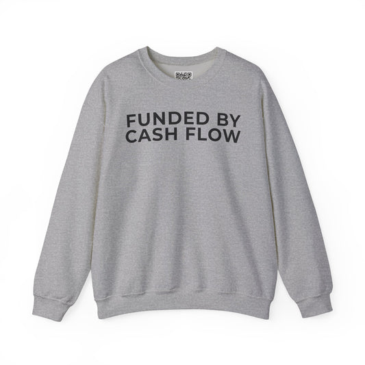 Funded by Cash Flow Unisex Crewneck Sweatshirt