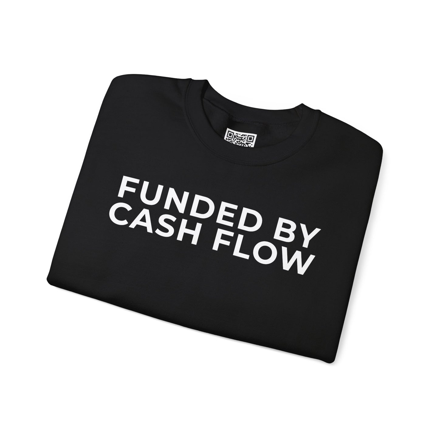 Funded by Cash Flow Unisex Crewneck Sweatshirt