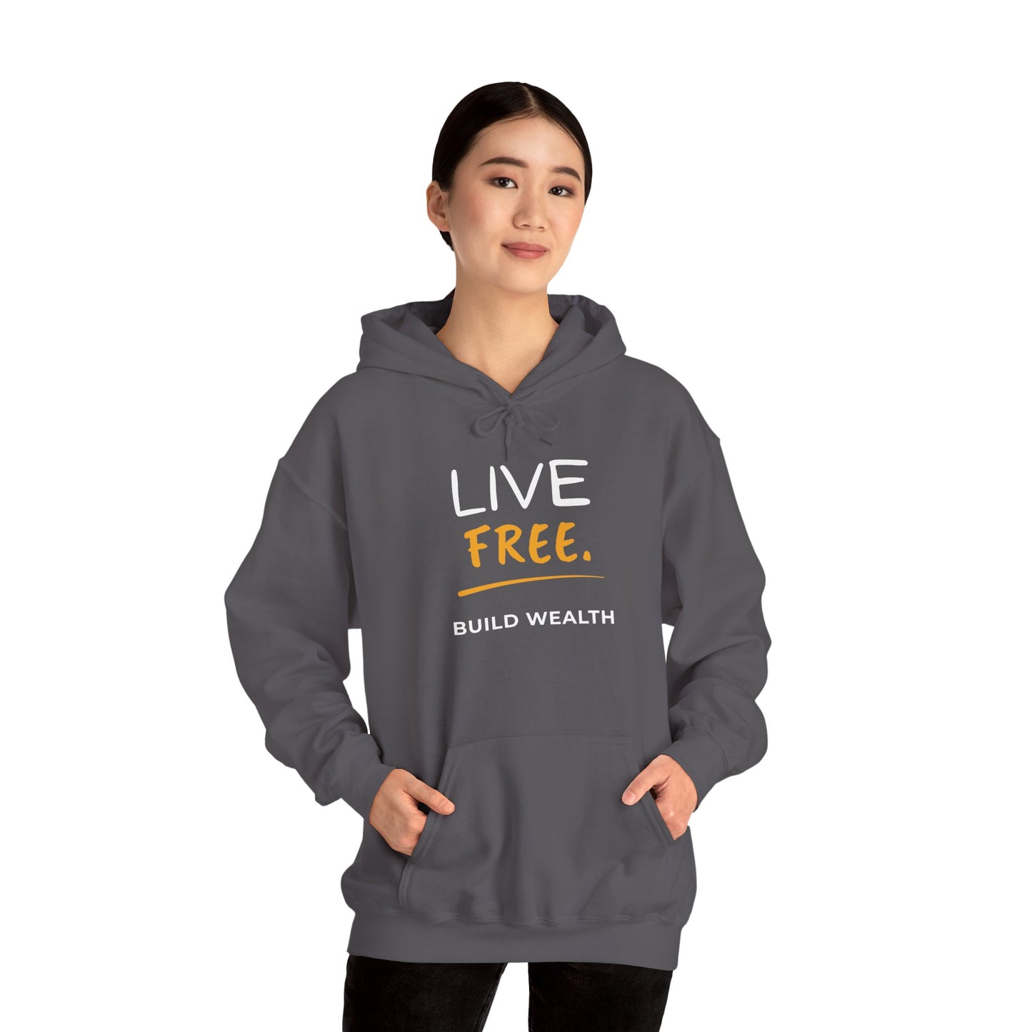 Live Free Build Wealth Unisex Hoodie