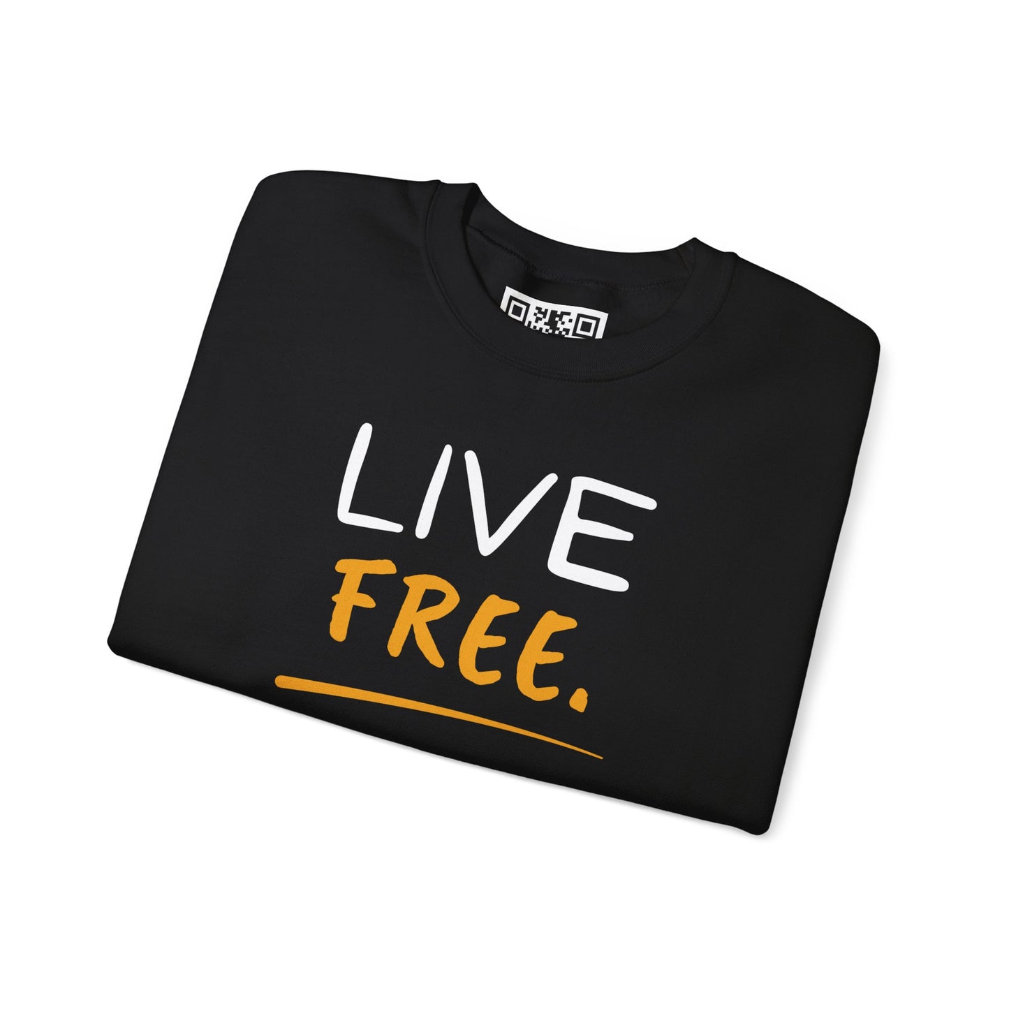 Live Free Build Wealth Unisex Crewneck Sweatshirt