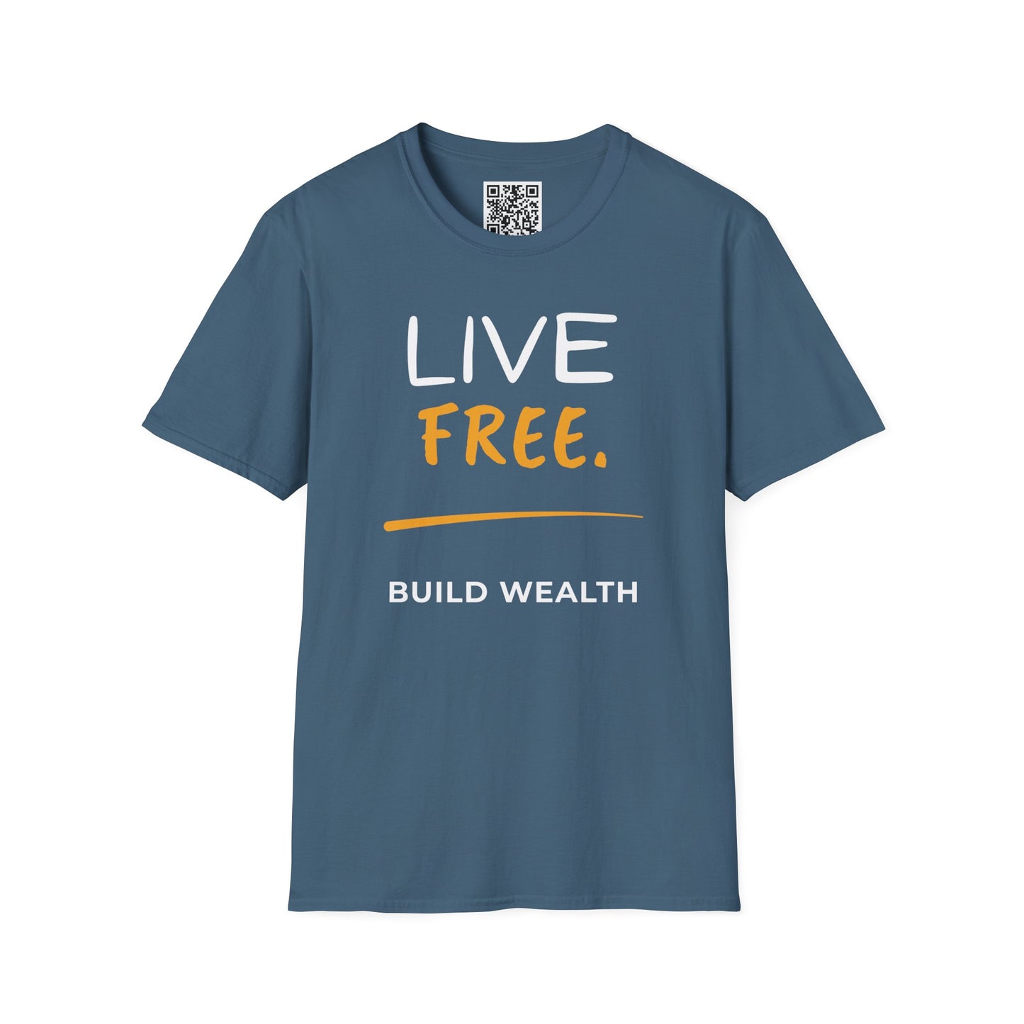 Live Free Build Wealth Unisex T-Shirt