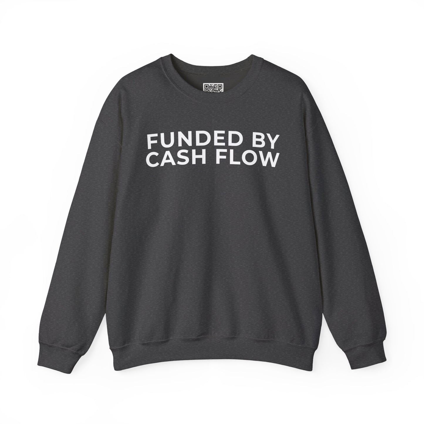 Funded by Cash Flow Unisex Crewneck Sweatshirt
