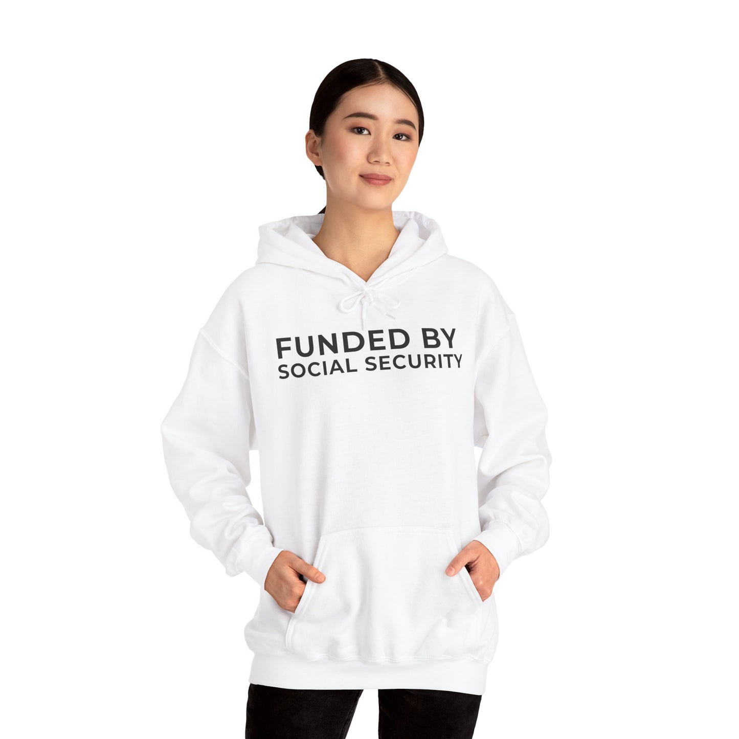 Funded by Social Security Unisex Hoodie