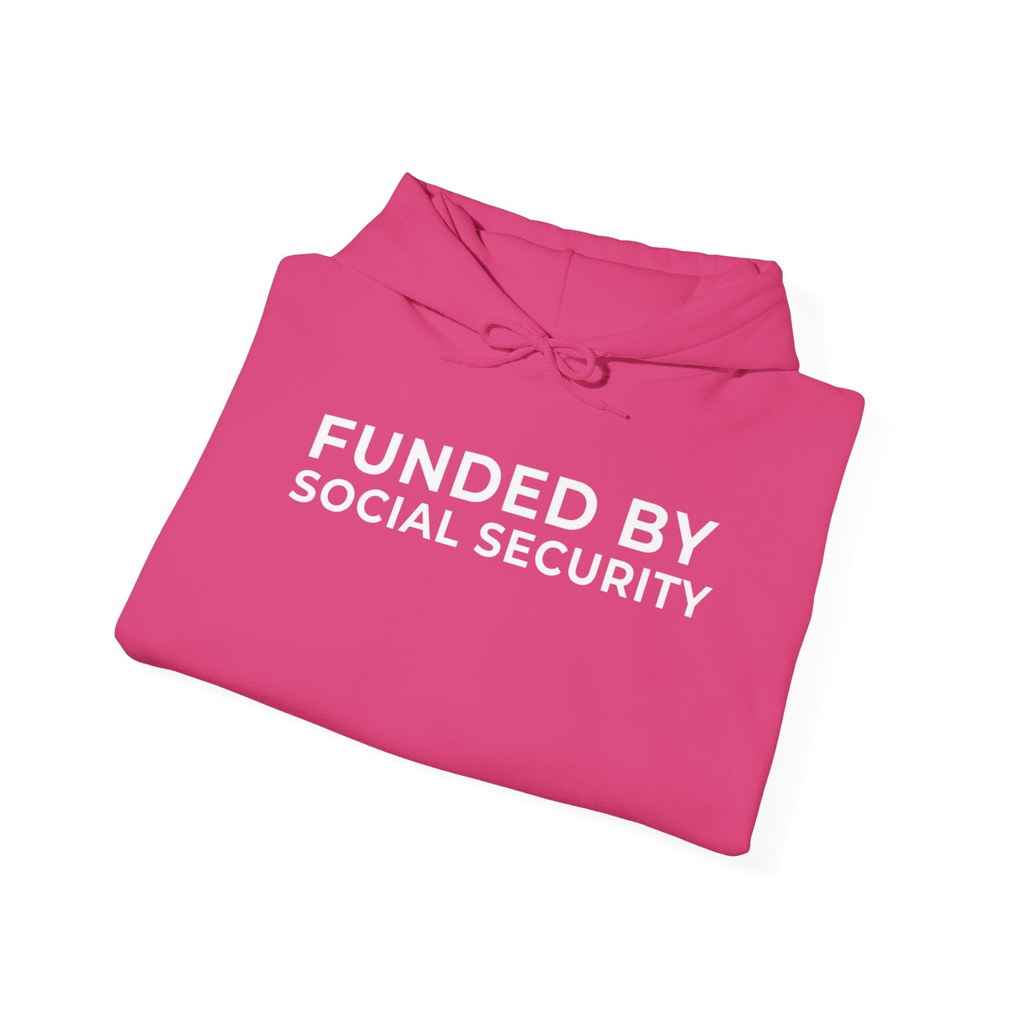 Funded by Social Security Unisex Hoodie