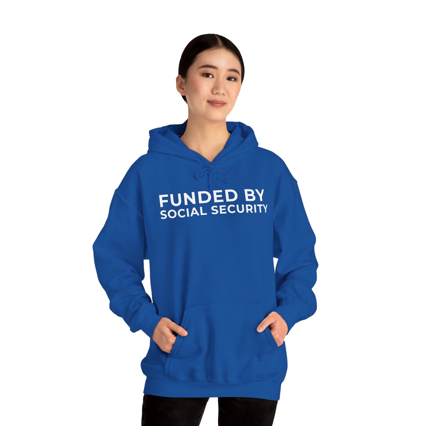 Funded by Social Security Unisex Hoodie