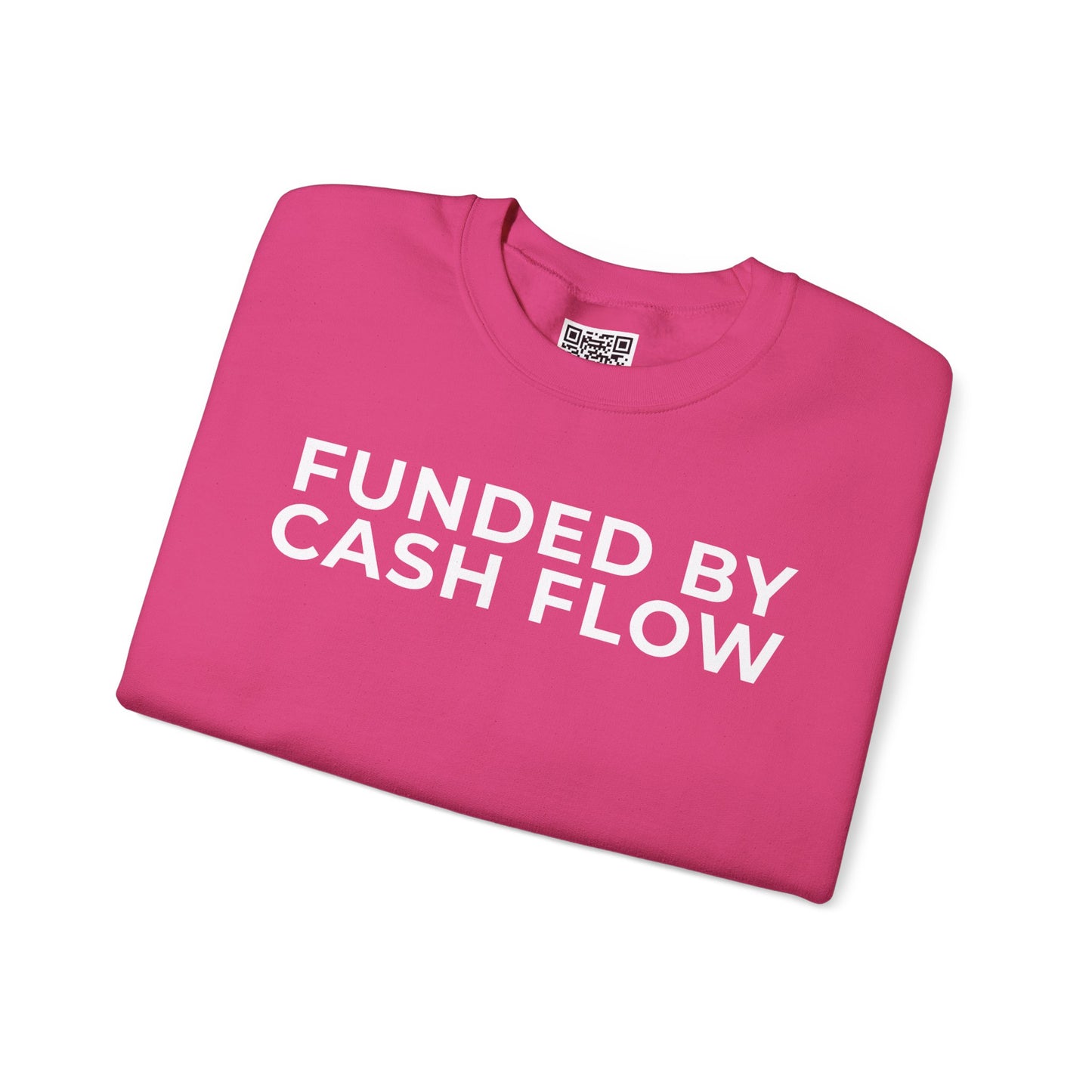 Funded by Cash Flow Unisex Crewneck Sweatshirt