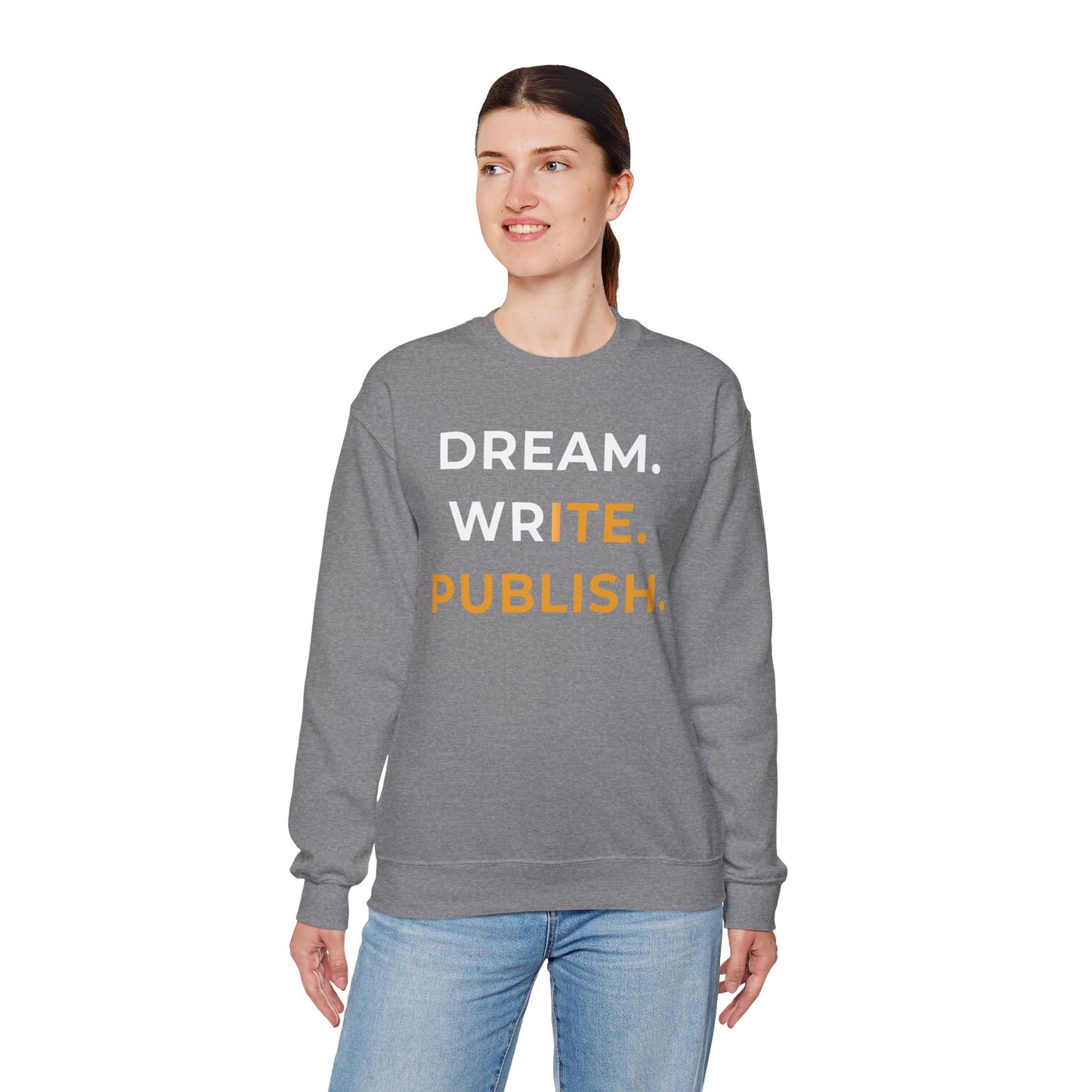 Dream Write Publish Unisex Crewneck Sweatshirt