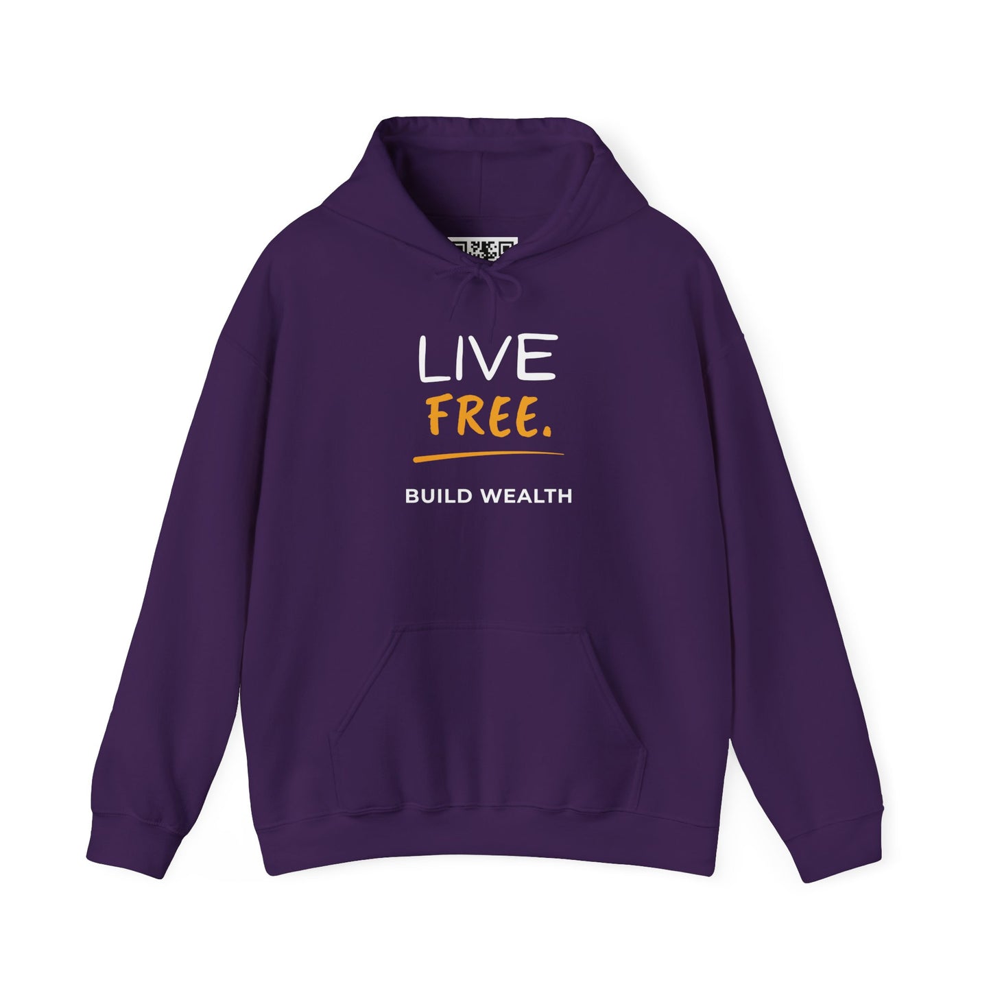Live Free Build Wealth Unisex Hoodie