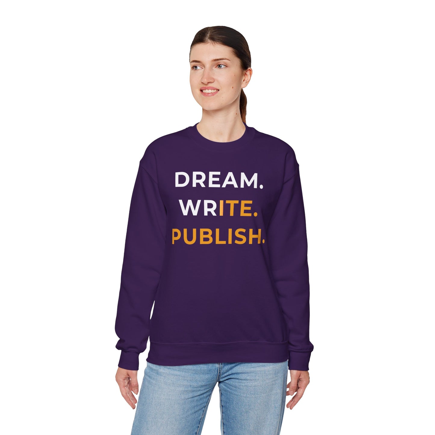 Dream Write Publish Unisex Crewneck Sweatshirt
