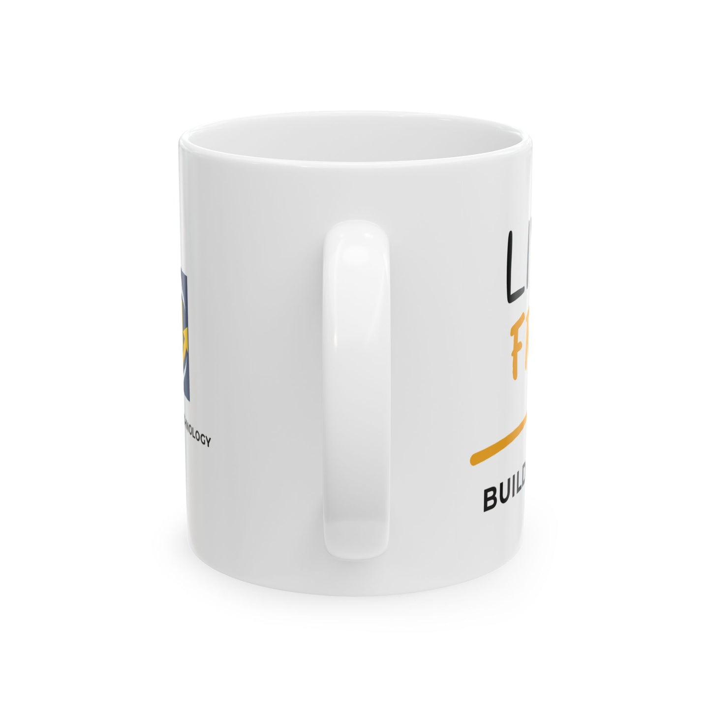 Live Free Build Wealth Coffee Mug