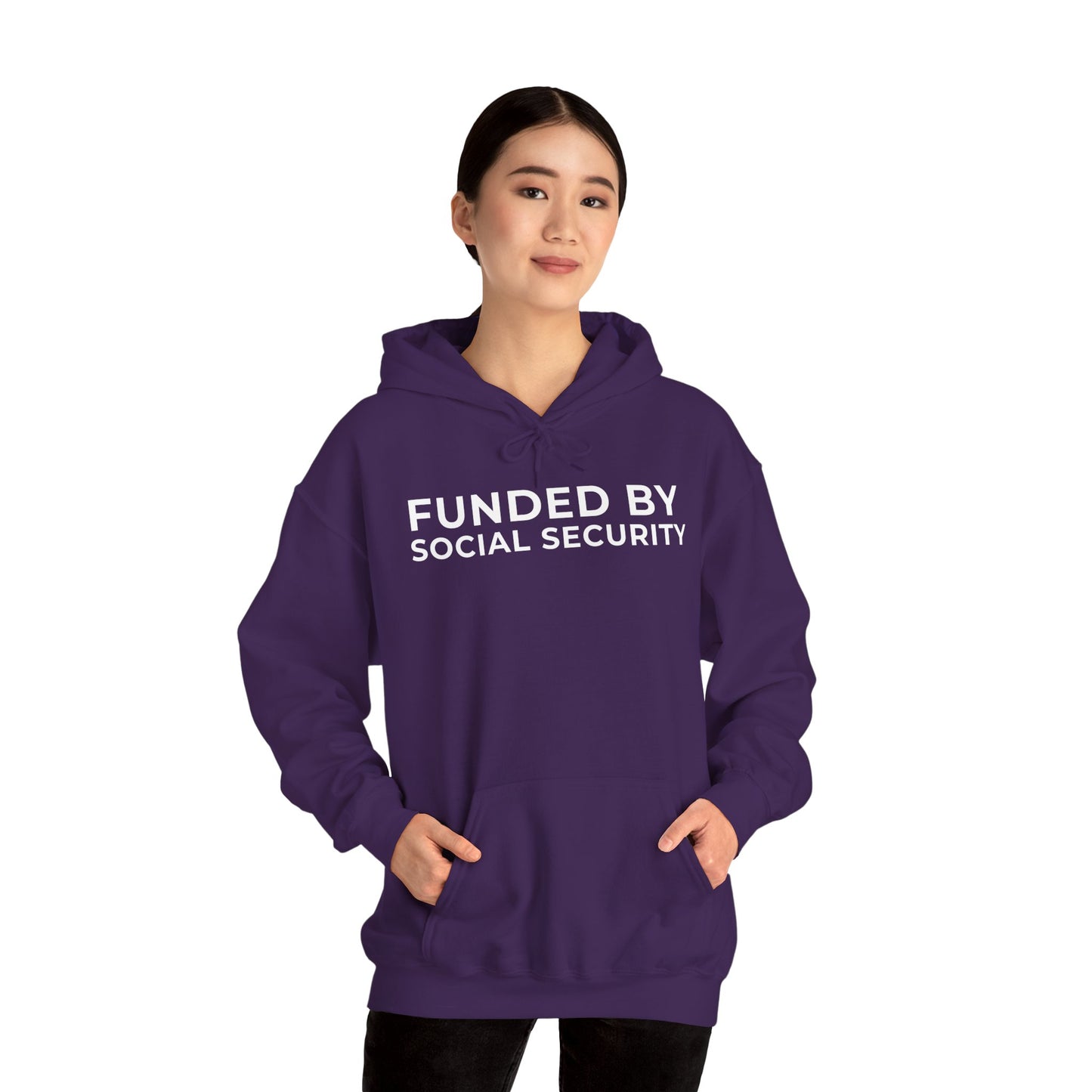Funded by Social Security Unisex Hoodie