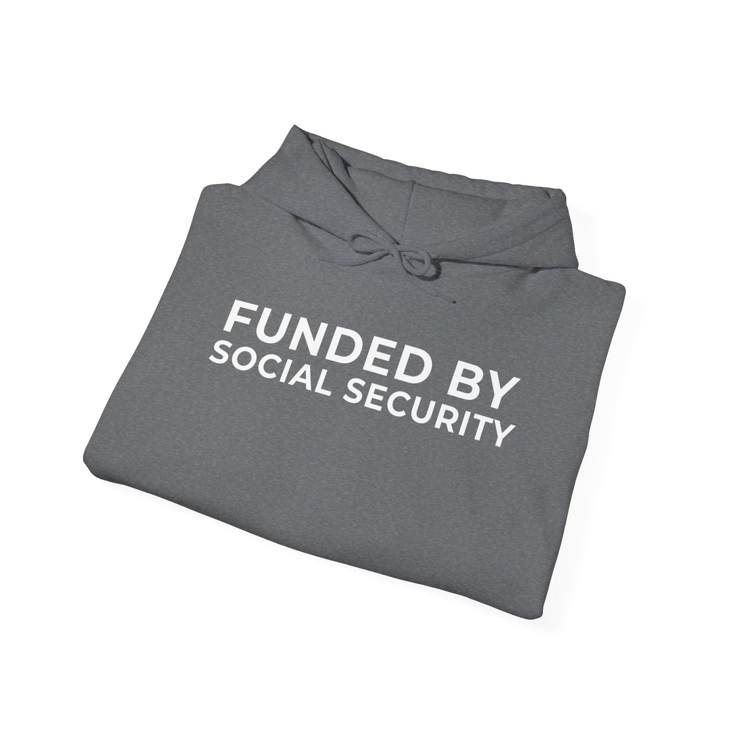 Funded by Social Security Unisex Hoodie