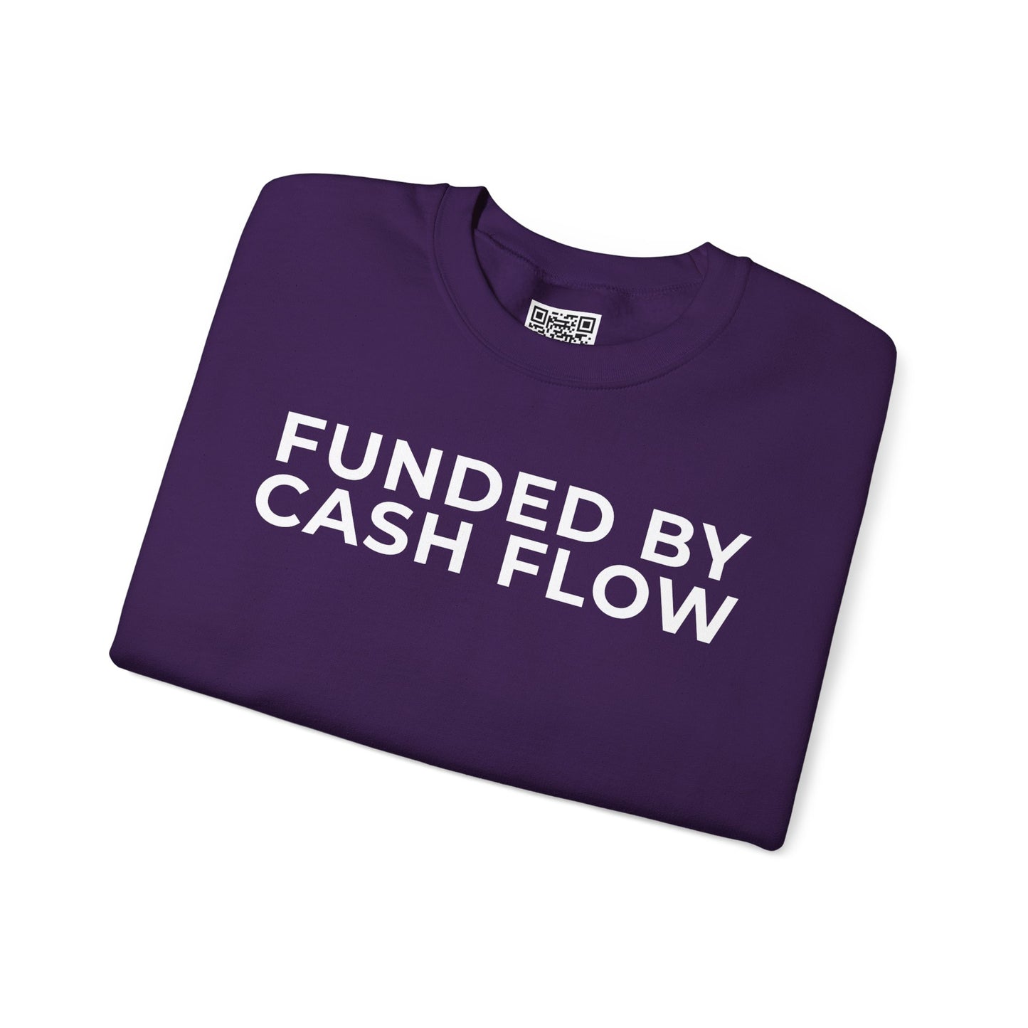Funded by Cash Flow Unisex Crewneck Sweatshirt