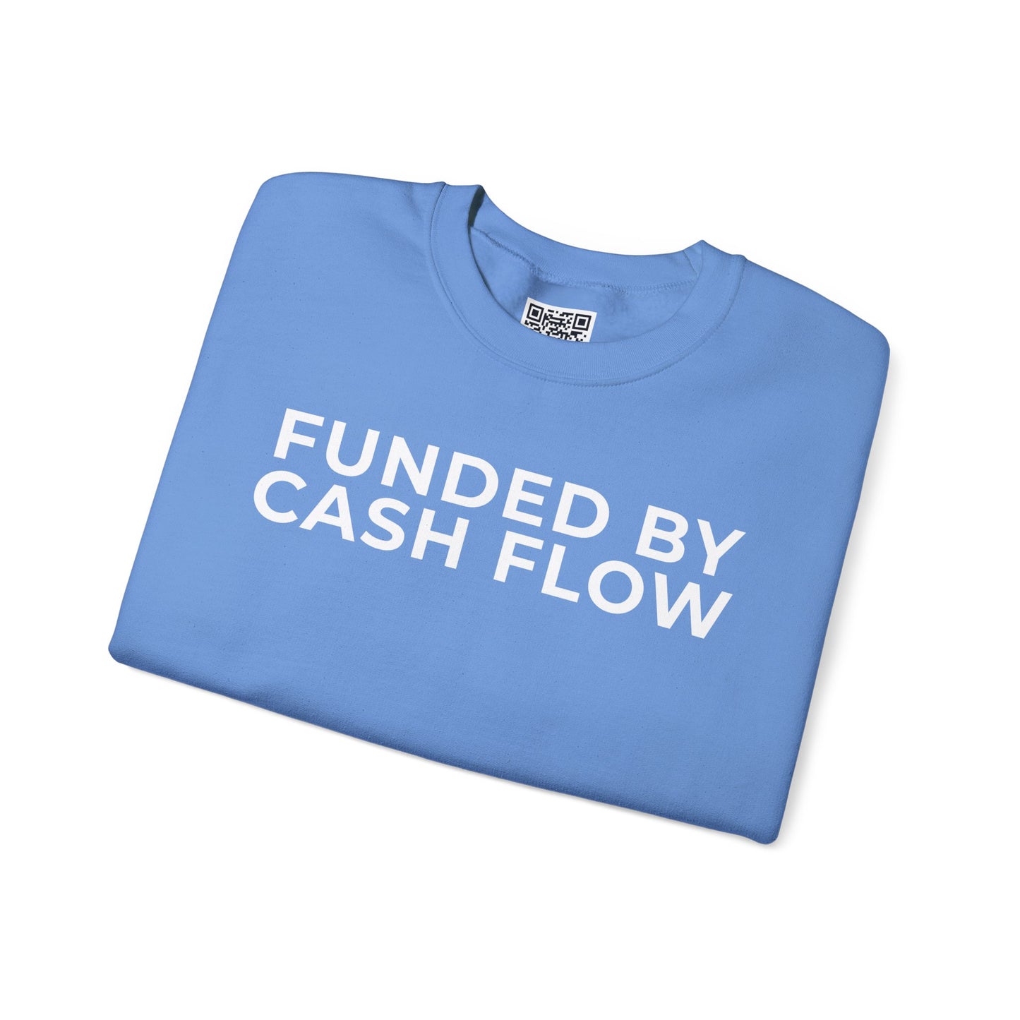 Funded by Cash Flow Unisex Crewneck Sweatshirt