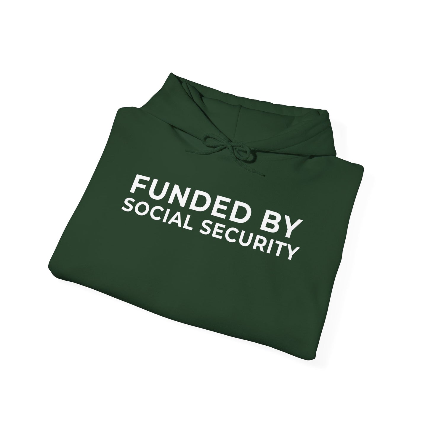 Funded by Social Security Unisex Hoodie