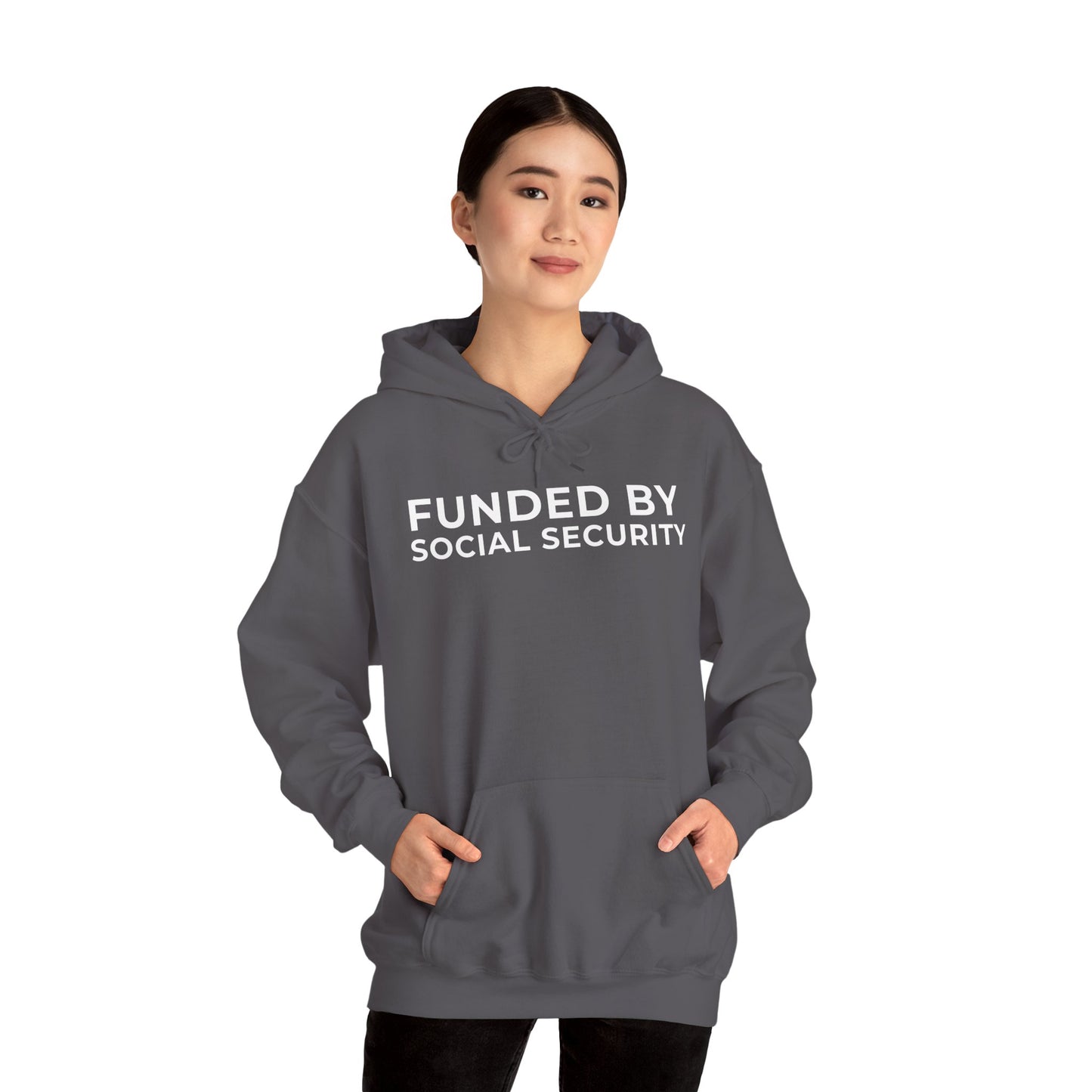 Funded by Social Security Unisex Hoodie