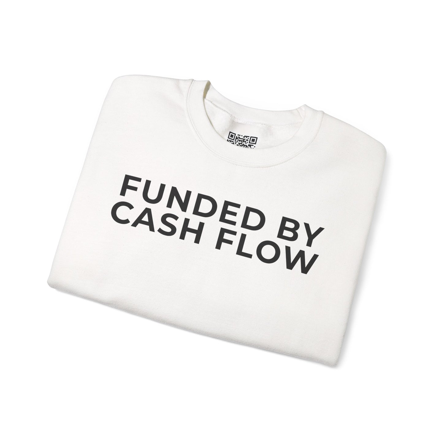 Funded by Cash Flow Unisex Crewneck Sweatshirt