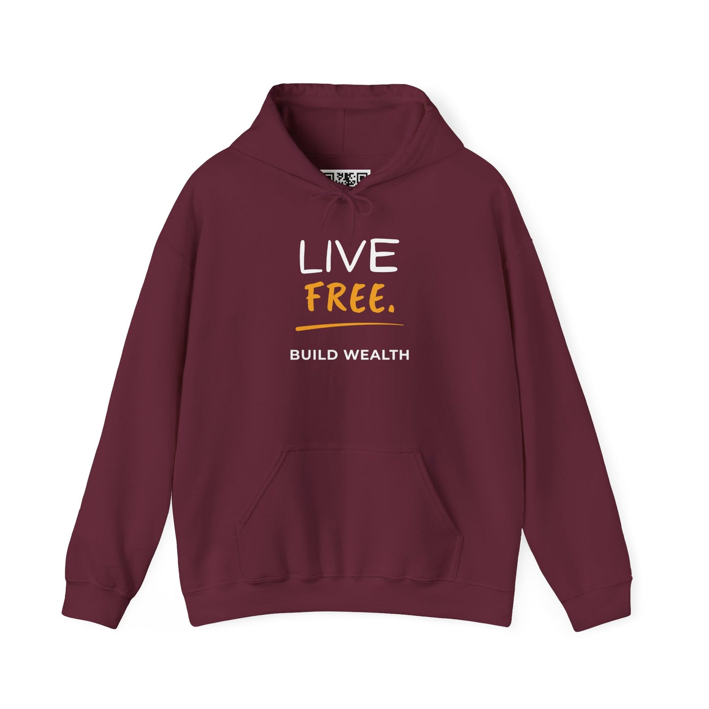 Live Free Build Wealth Unisex Hoodie