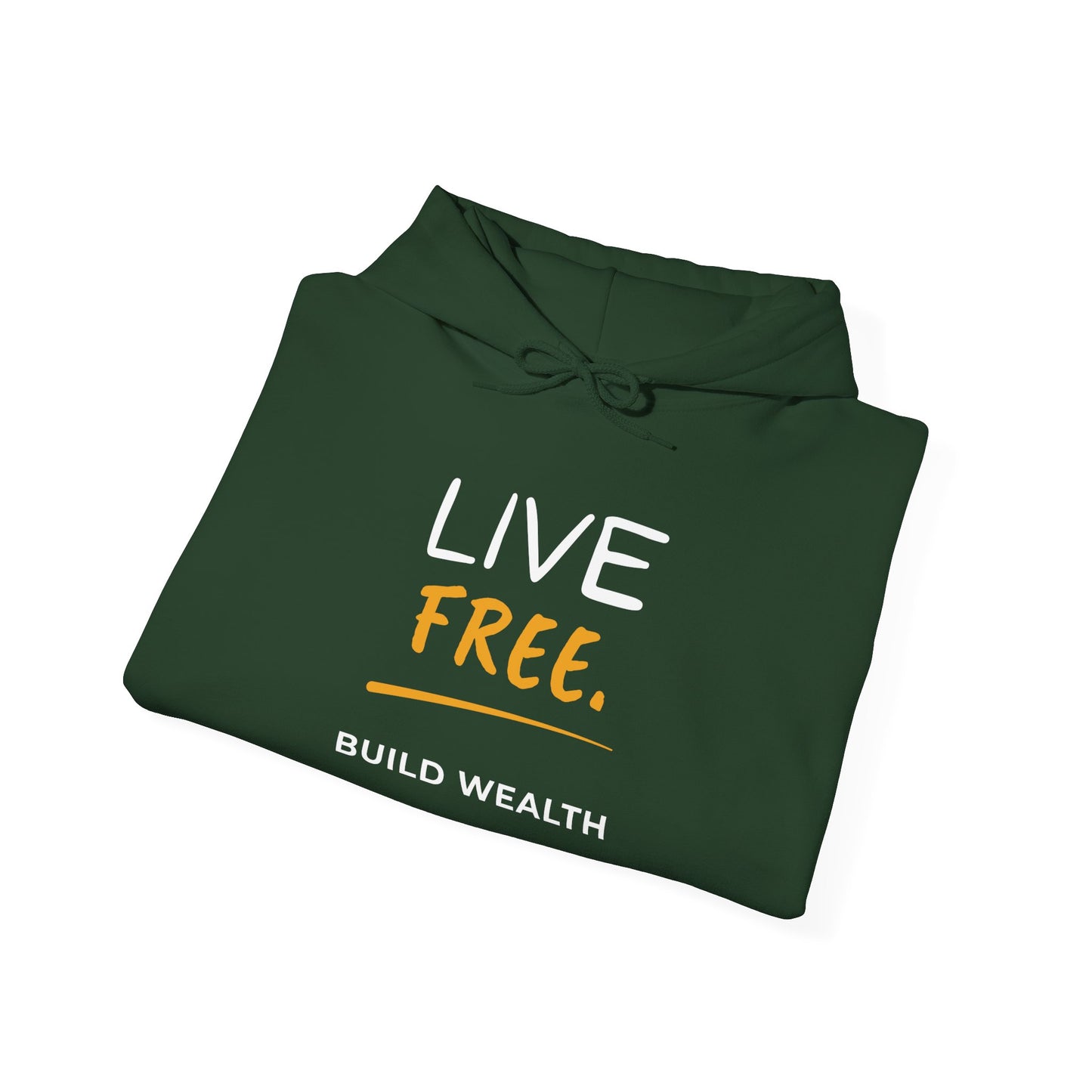 Live Free Build Wealth Unisex Hoodie