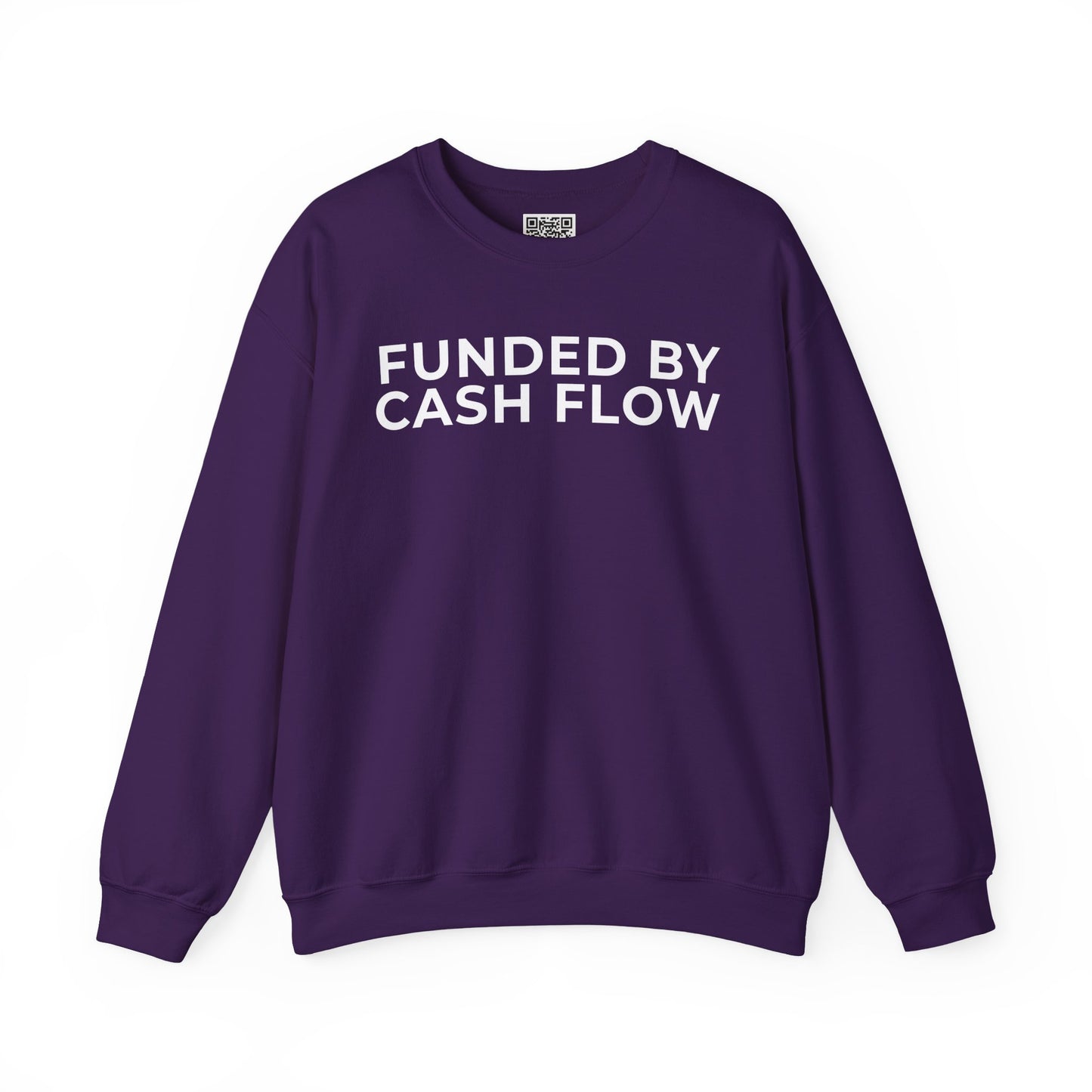 Funded by Cash Flow Unisex Crewneck Sweatshirt