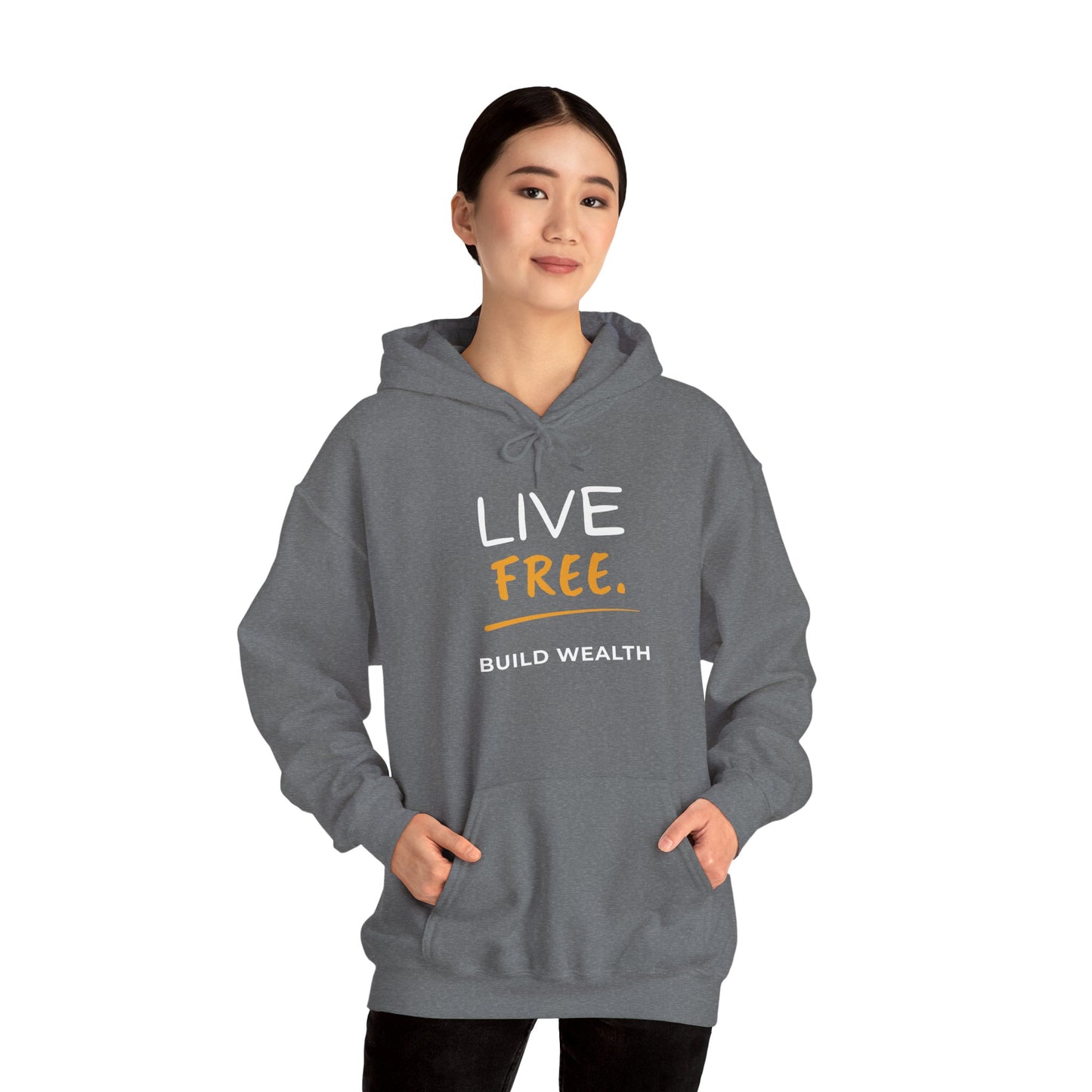 Live Free Build Wealth Unisex Hoodie