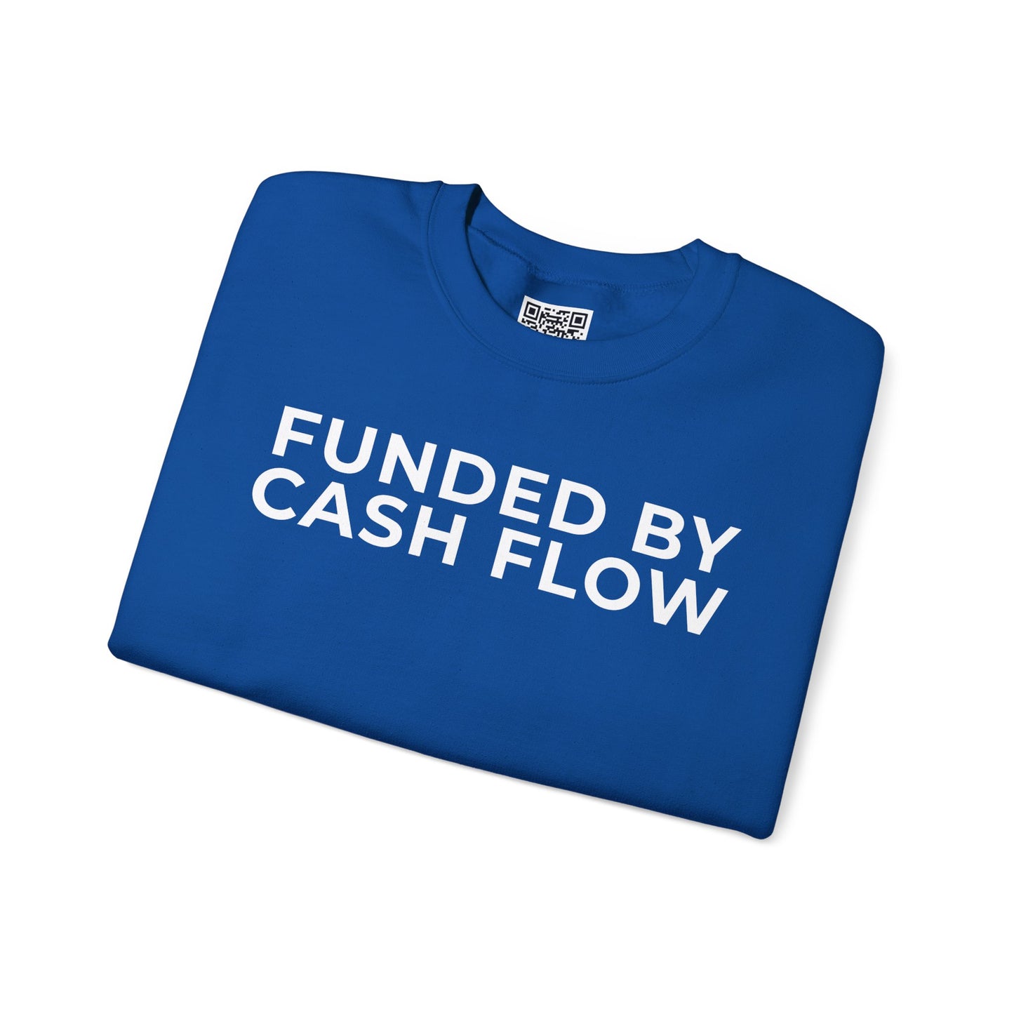 Funded by Cash Flow Unisex Crewneck Sweatshirt