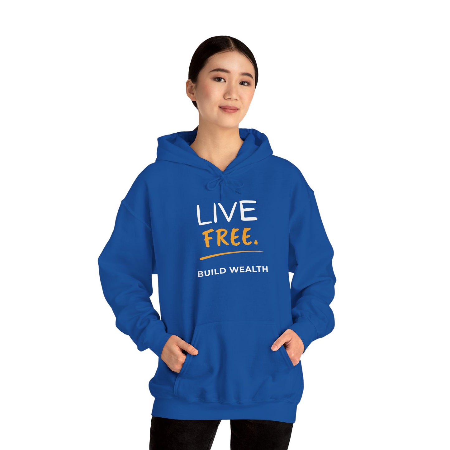 Live Free Build Wealth Unisex Hoodie