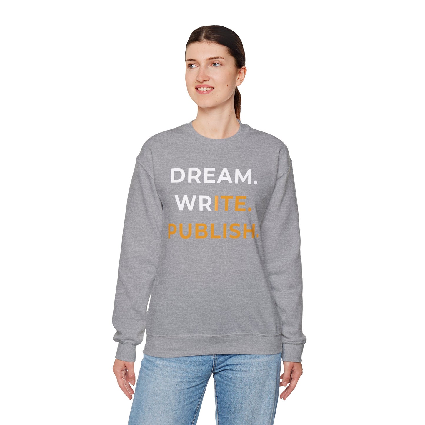 Dream Write Publish Unisex Crewneck Sweatshirt