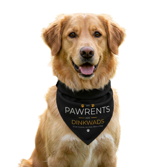 PAWRENTS DINKWADS Clip-on Pet Bandana