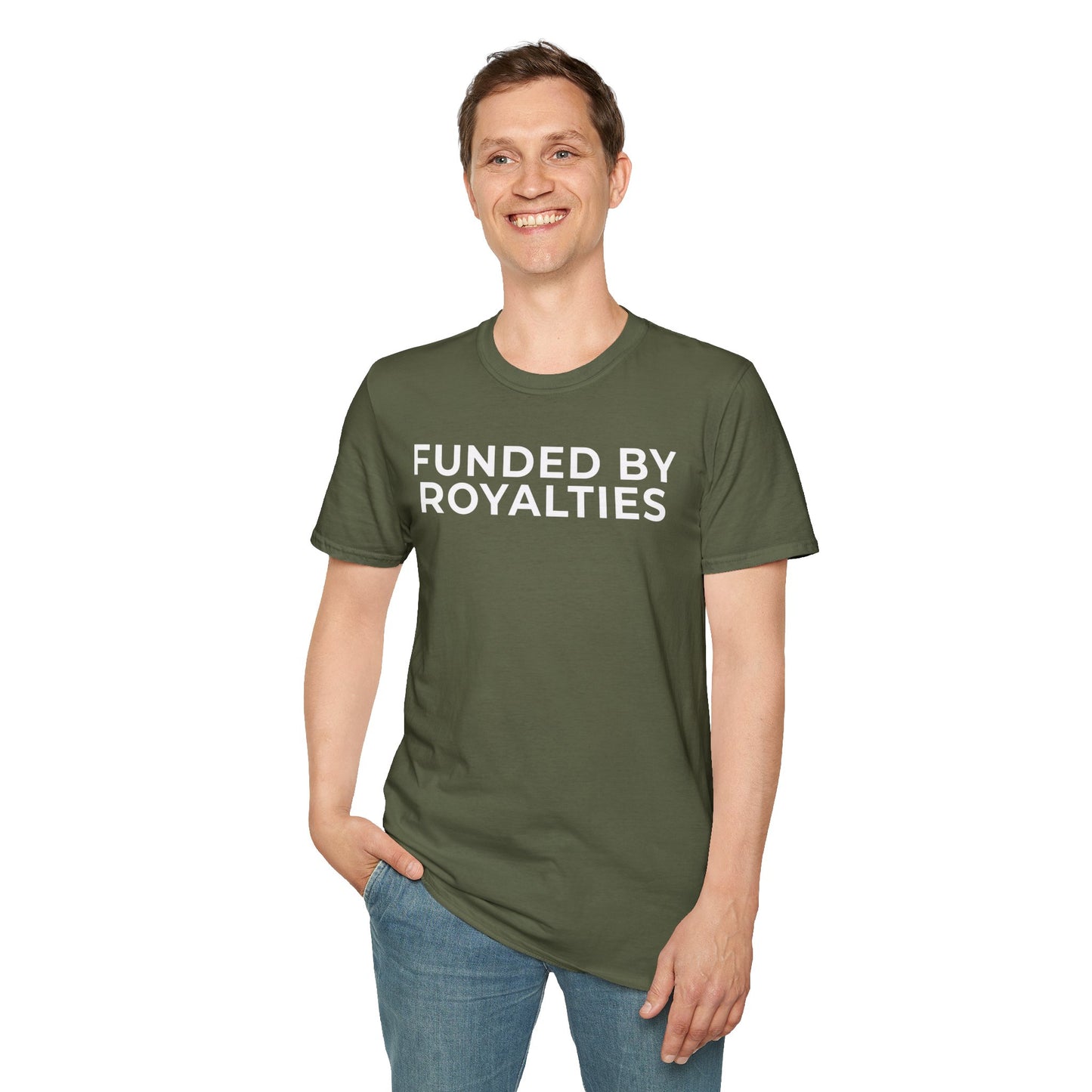 Funded by Royalties Unisex T-Shirt