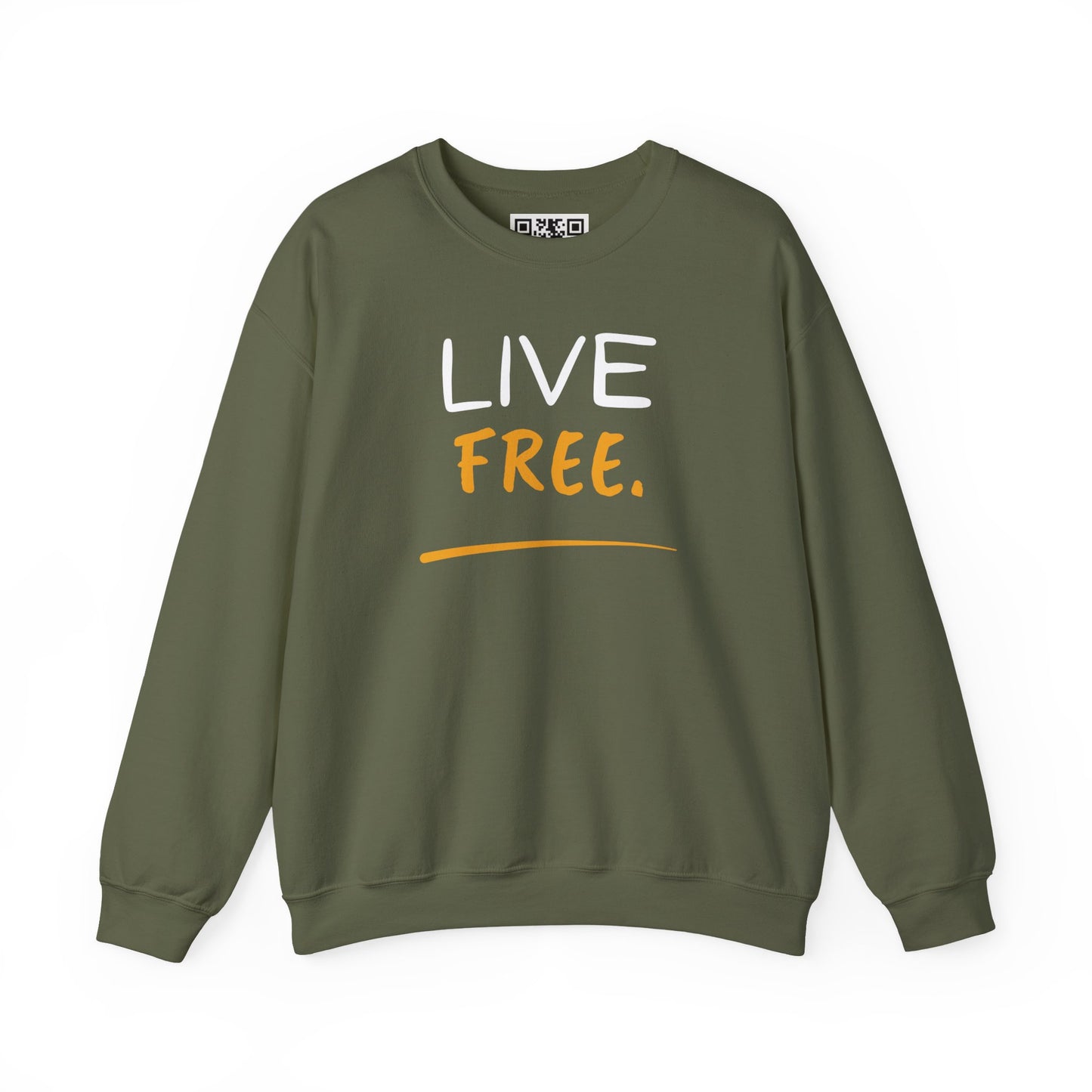 Live Free Unisex Crewneck Sweatshirt