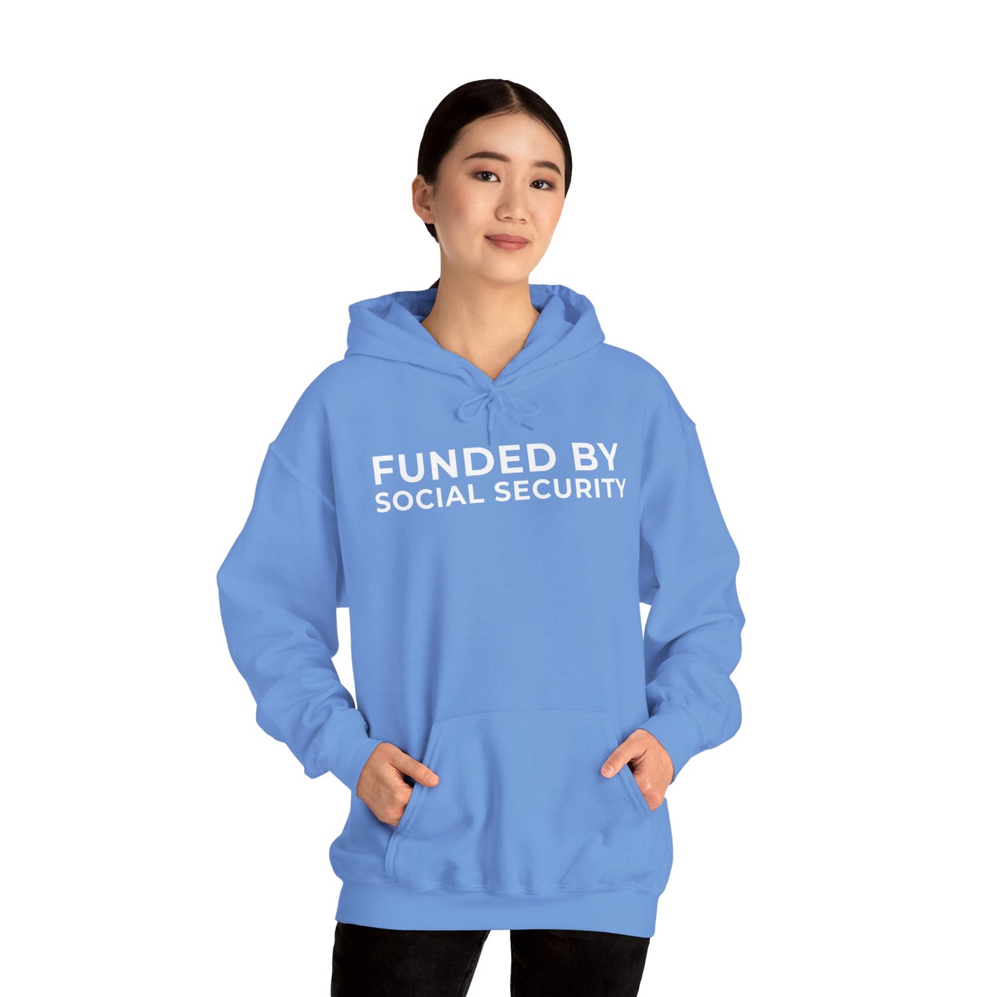 Funded by Social Security Unisex Hoodie