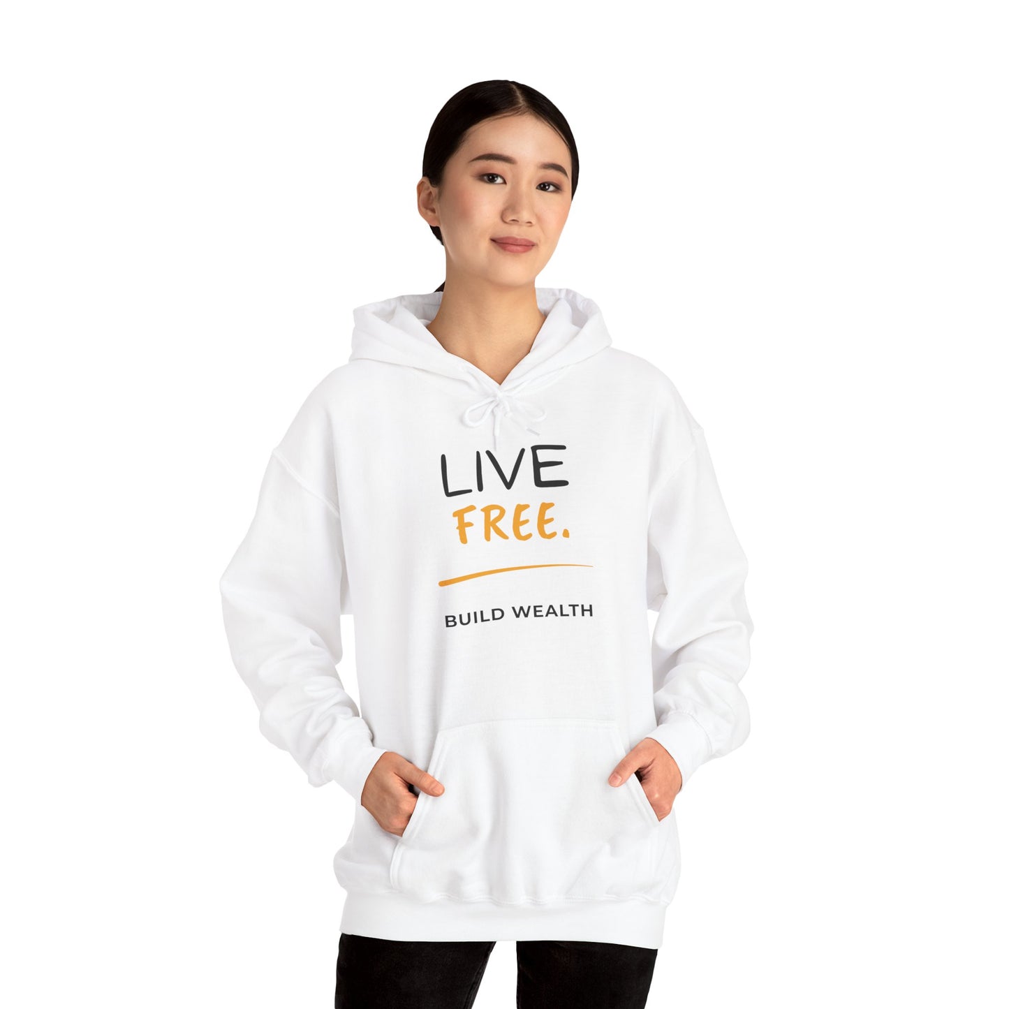 Live Free Build Wealth Unisex Hoodie