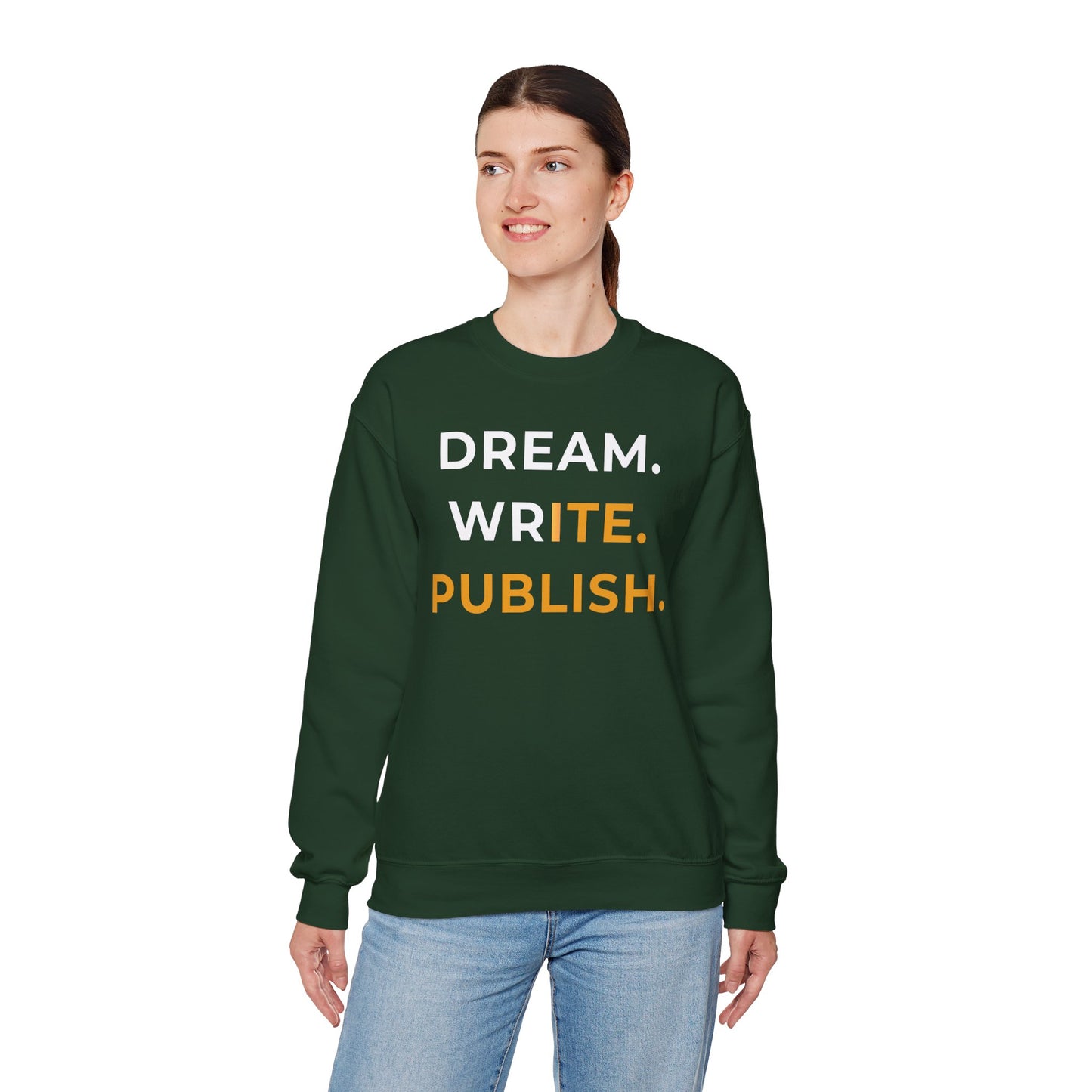 Dream Write Publish Unisex Crewneck Sweatshirt