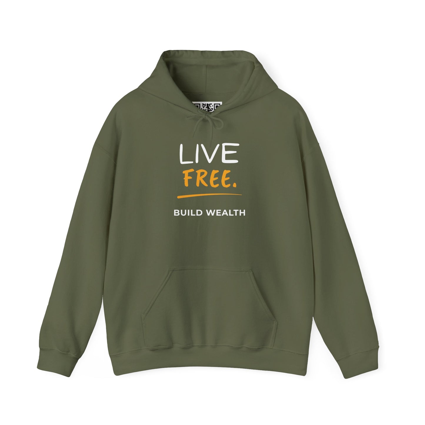 Live Free Build Wealth Unisex Hoodie
