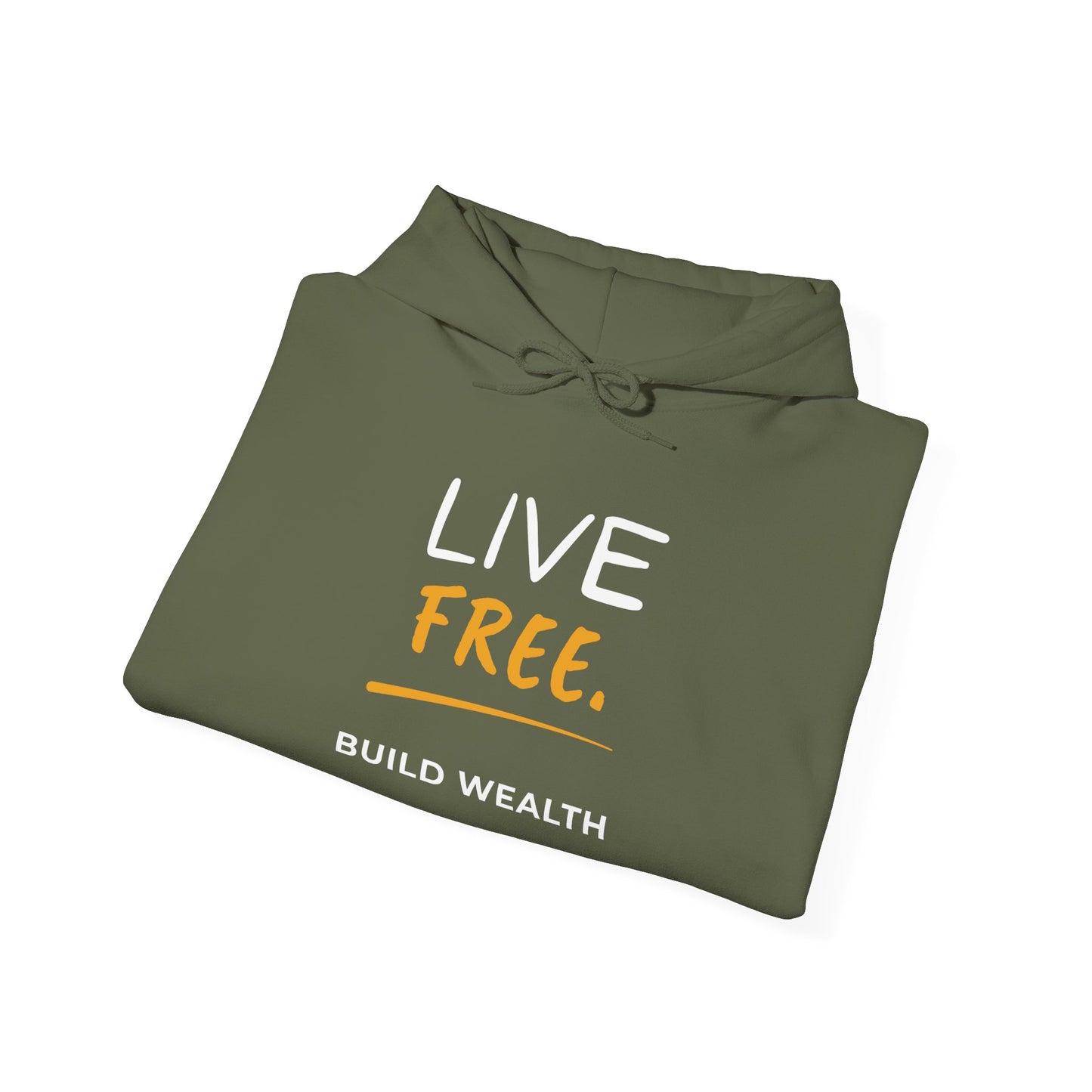 Live Free Build Wealth Unisex Hoodie