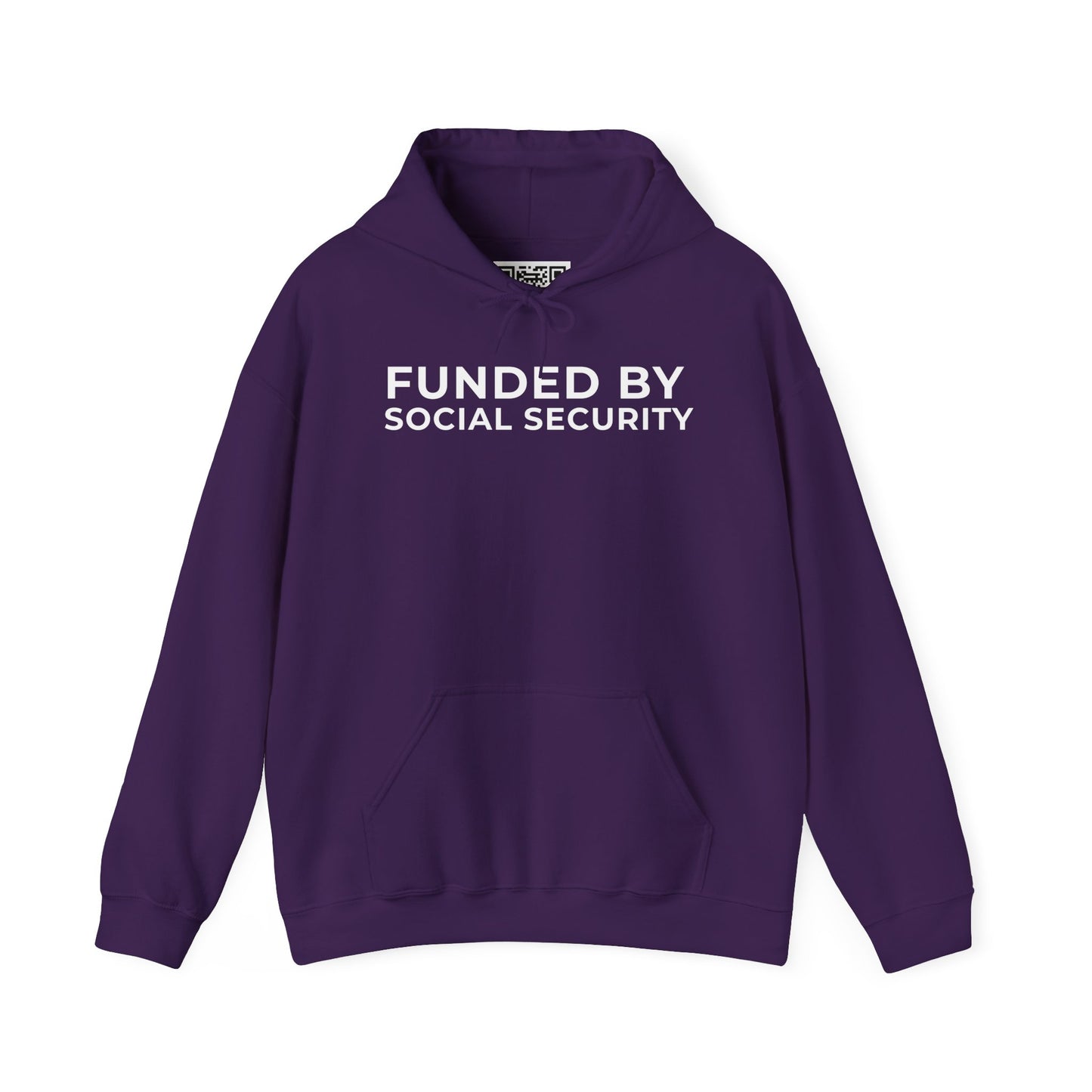 Funded by Social Security Unisex Hoodie