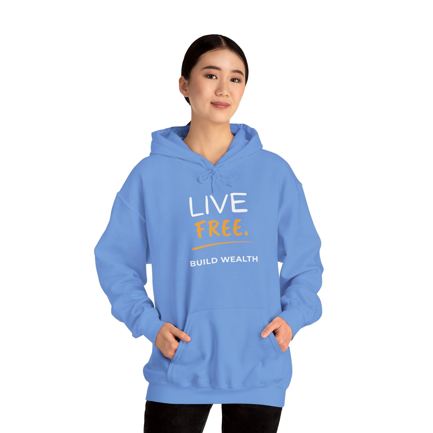 Live Free Build Wealth Unisex Hoodie