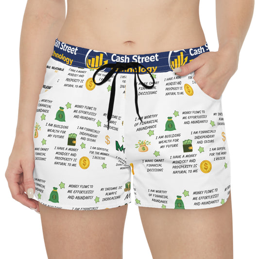 Live Free Motivational Money Shorts - Women's Shorts