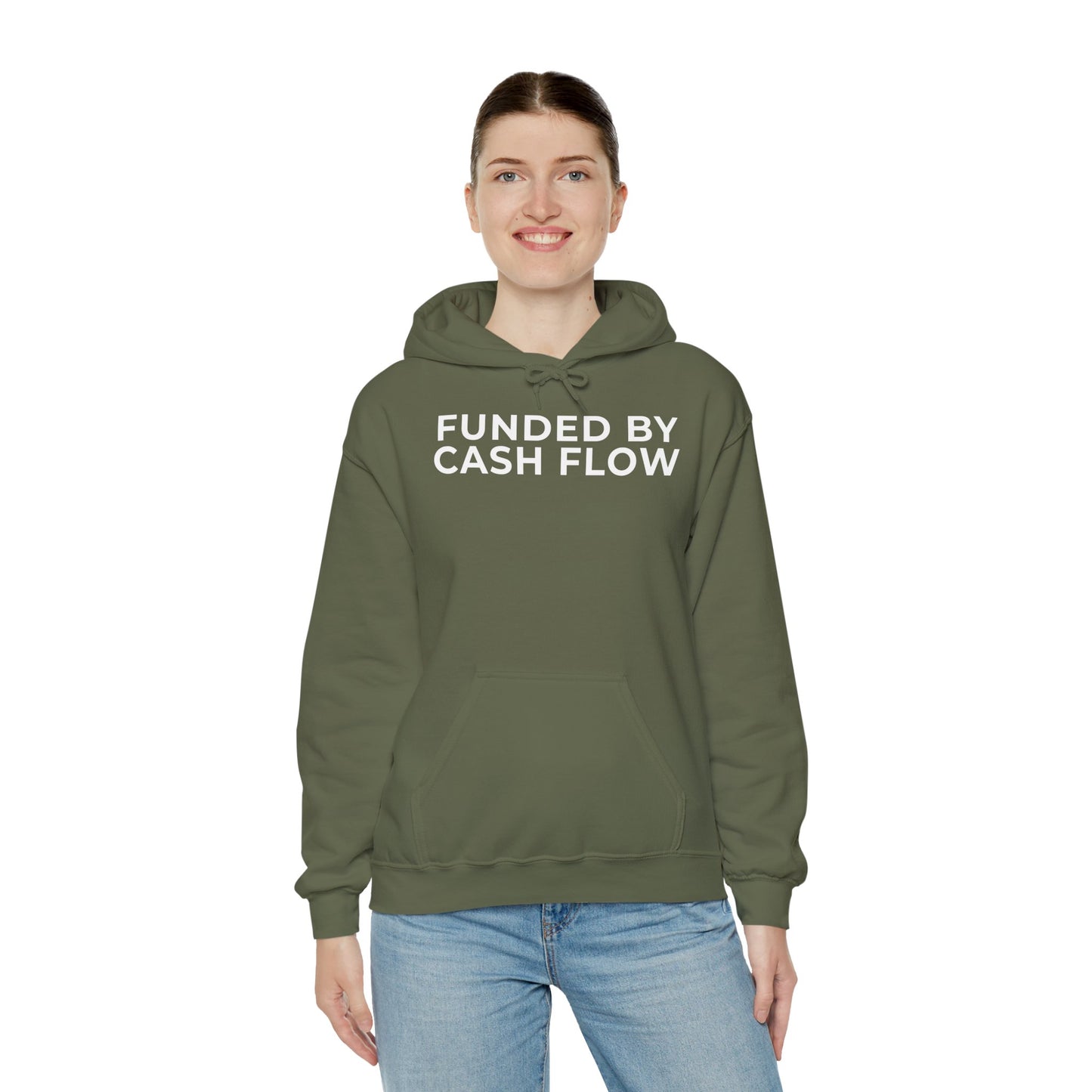Funded by Cash Flow Unisex Hoodie