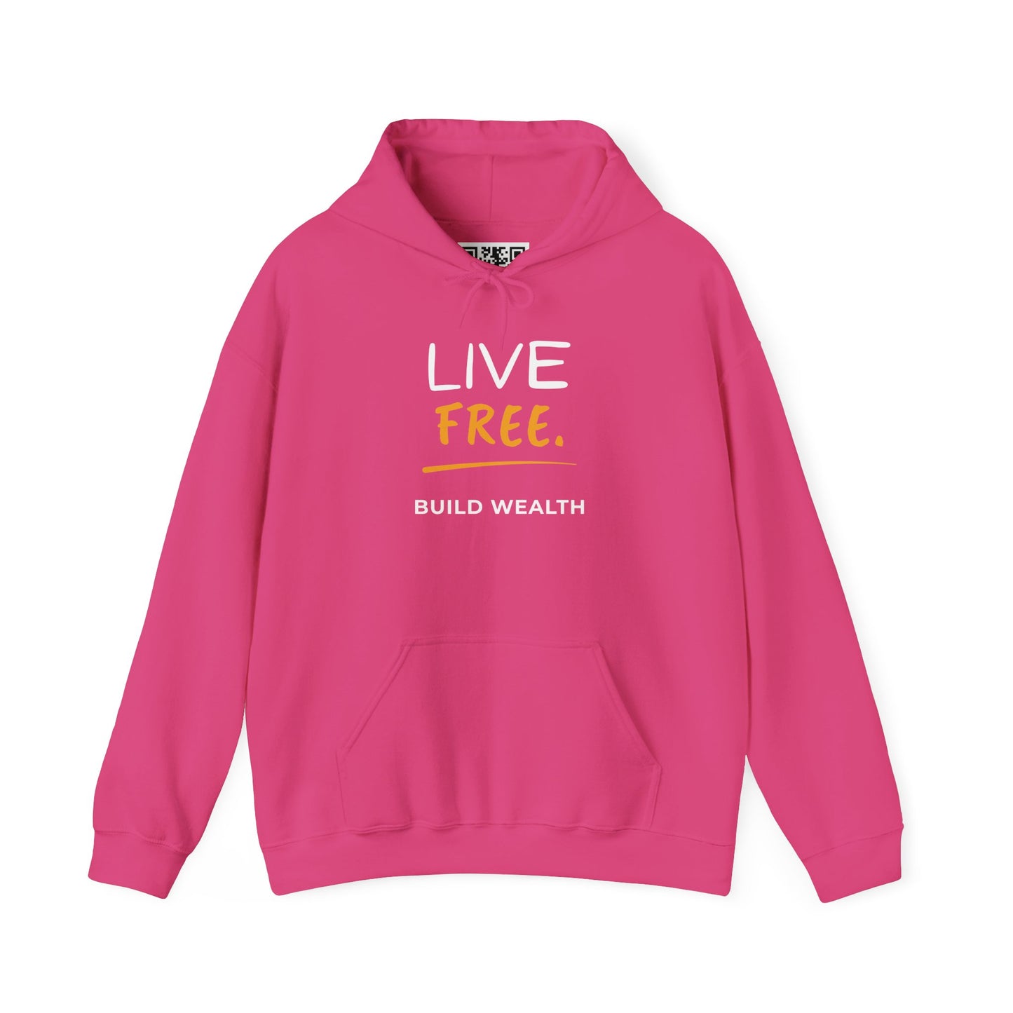 Live Free Build Wealth Unisex Hoodie