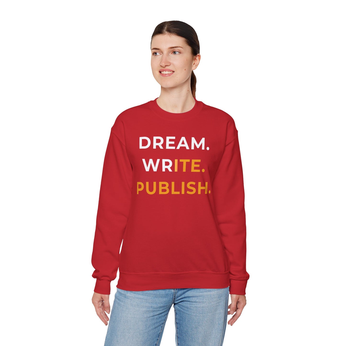 Dream Write Publish Unisex Crewneck Sweatshirt